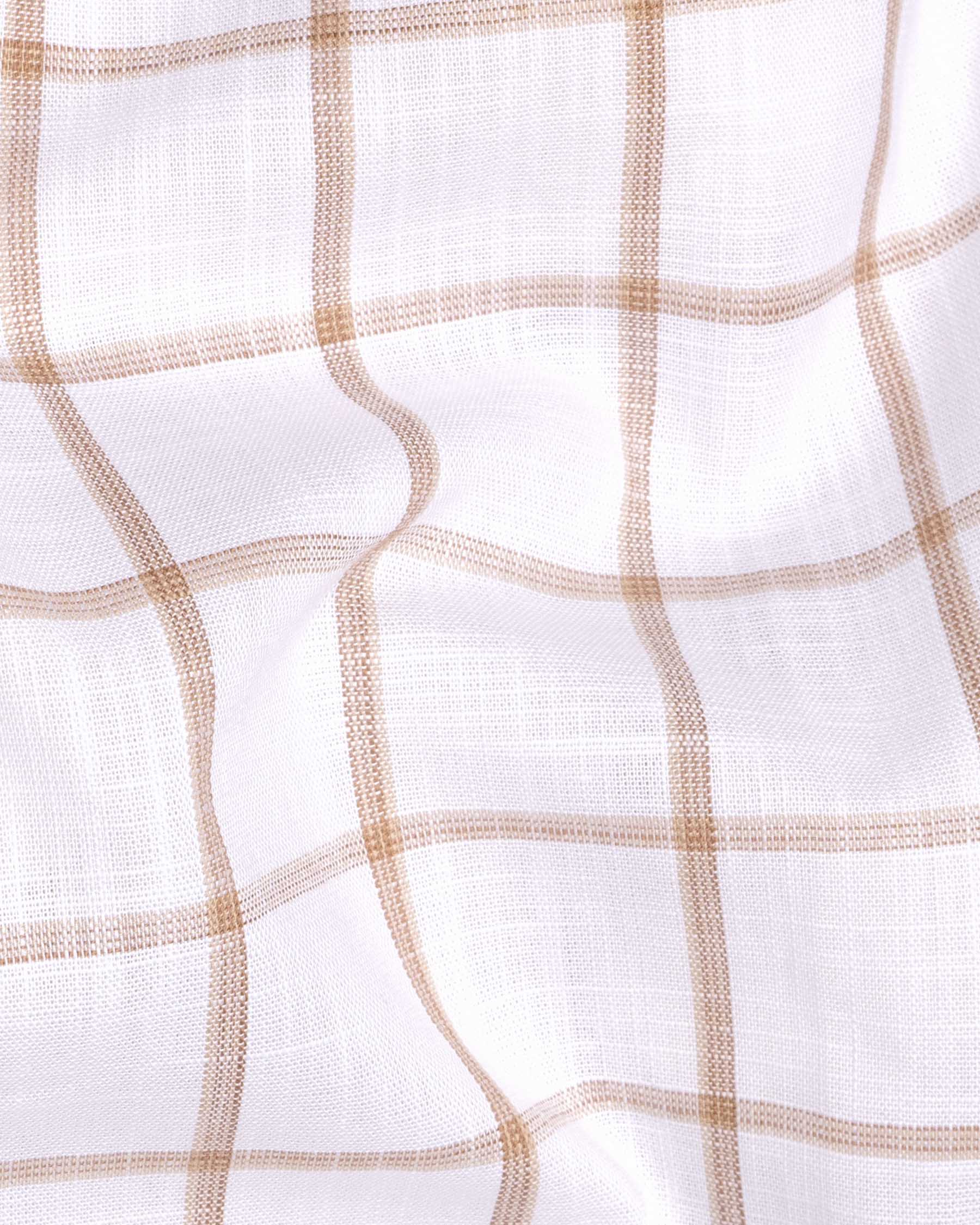 Bright white with brown Windowpane Luxurious Linen shirt 6287-BD-38, 6287-BD-H-38, 6287-BD-39, 6287-BD-H-39, 6287-BD-40, 6287-BD-H-40, 6287-BD-42, 6287-BD-H-42, 6287-BD-44, 6287-BD-H-44, 6287-BD-46, 6287-BD-H-46, 6287-BD-48, 6287-BD-H-48, 6287-BD-50, 6287-BD-H-50, 6287-BD-52, 6287-BD-H-52