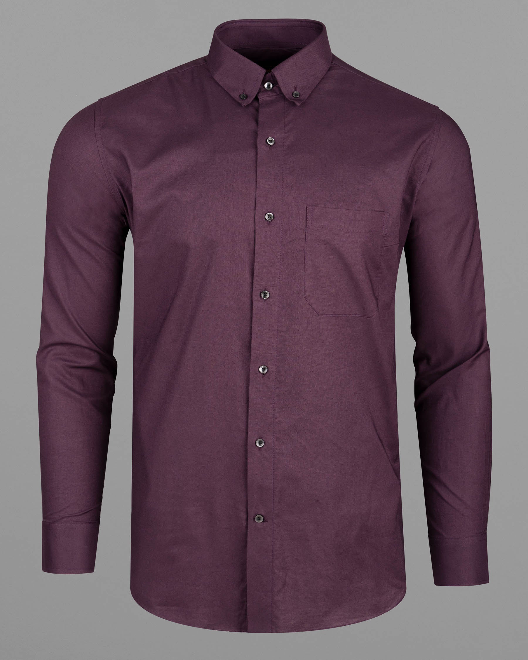 Matterhorn Violet Royal Formal/Casual Plain-Solid Premium Cotton