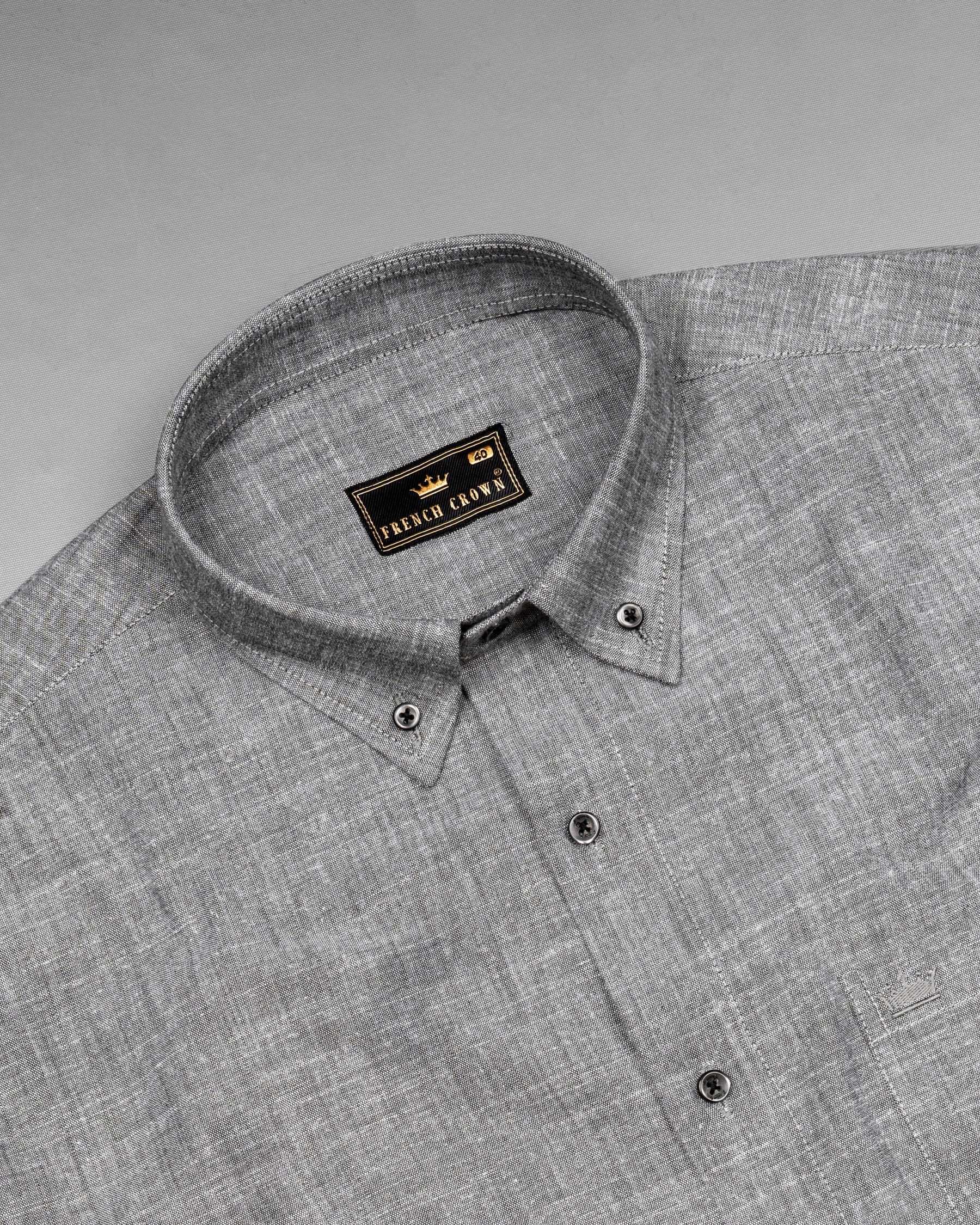 Spun Pearl Gray Royal Oxford Shirt