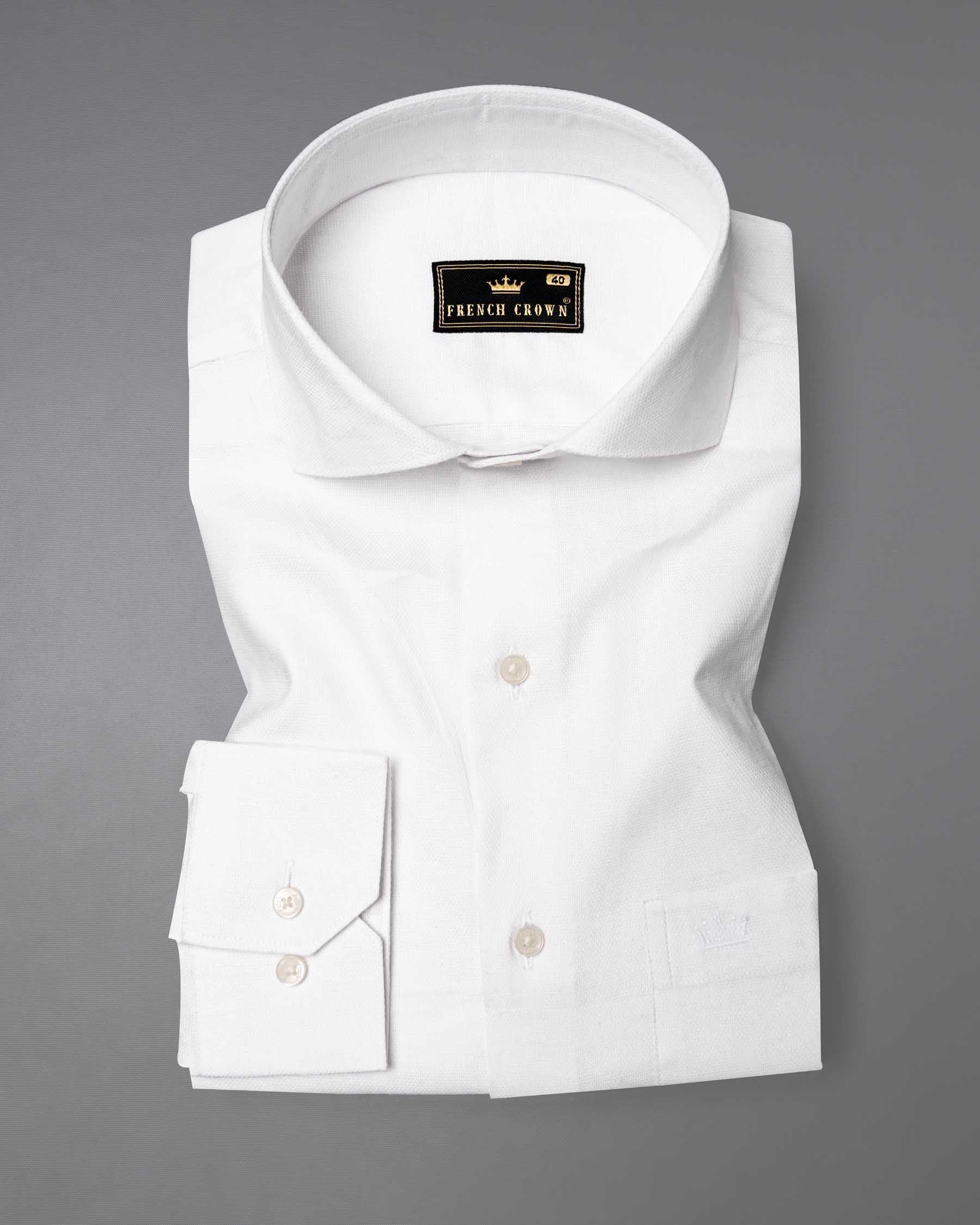Bright White Dobby Textured Premium Giza Cotton Shirt 6354-CA-38,6354-CA-H-38,6354-CA-39,6354-CA-H-39,6354-CA-40,6354-CA-H-40,6354-CA-42,6354-CA-H-42,6354-CA-44,6354-CA-H-44,6354-CA-46,6354-CA-H-46,6354-CA-48,6354-CA-H-48,6354-CA-50,6354-CA-H-50,6354-CA-52,6354-CA-H-52