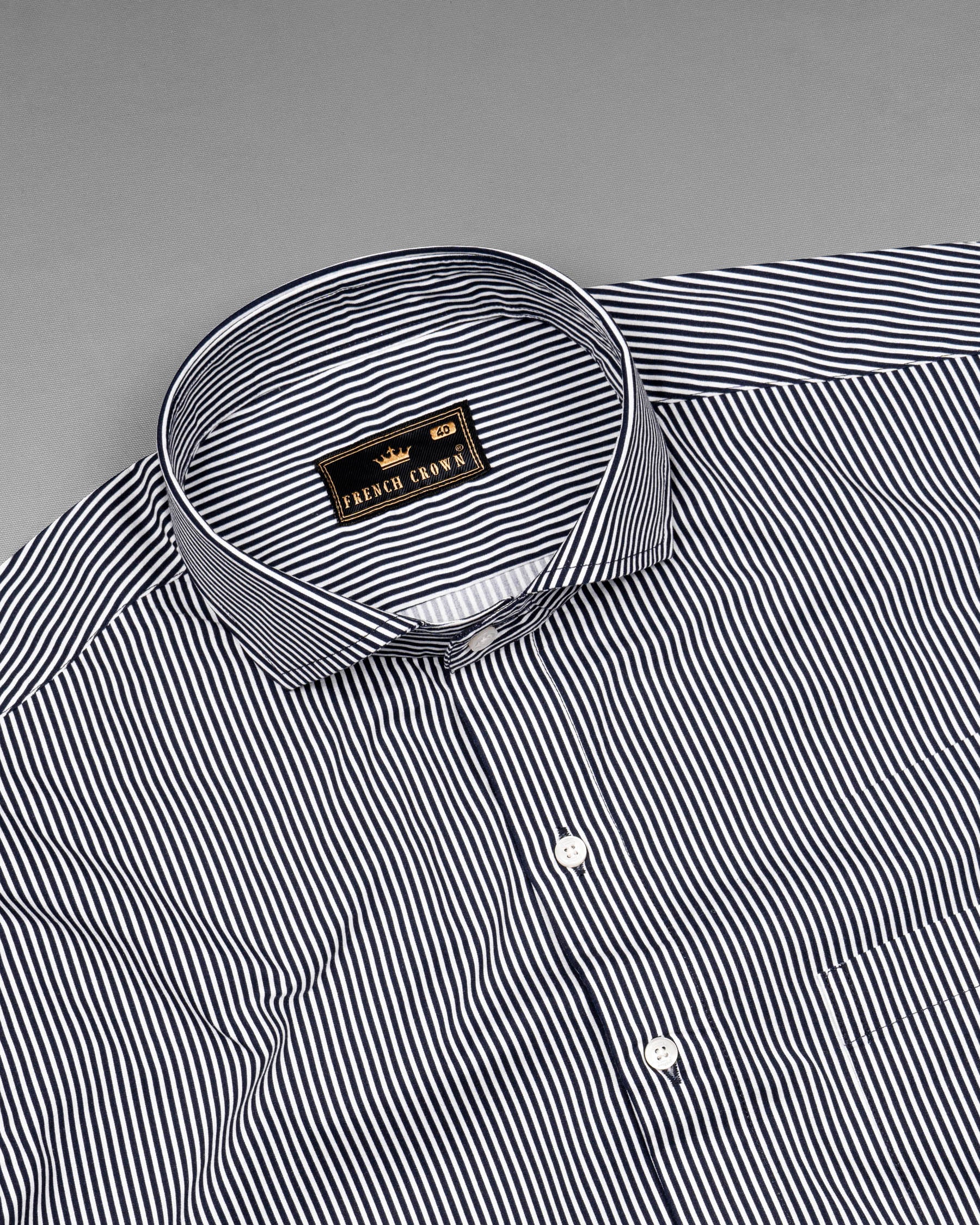 Bright White Striped Premium Cotton Shirt 6370-CA-38,6370-CA-H-38,6370-CA-39,6370-CA-H-39,6370-CA-40,6370-CA-H-40,6370-CA-42,6370-CA-H-42,6370-CA-44,6370-CA-H-44,6370-CA-46,6370-CA-H-46,6370-CA-48,6370-CA-H-48,6370-CA-50,6370-CA-H-50,6370-CA-52,6370-CA-H-52