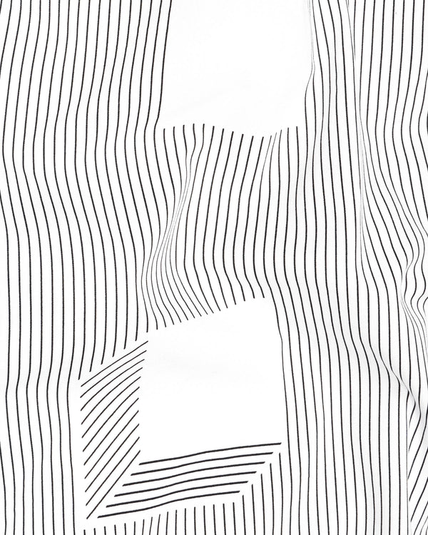 Bright White 3D Box Patterned Premium Cotton Shirt  6464-CA-38, 6464-CA-H-38, 6464-CA-39, 6464-CA-H-39, 6464-CA-40, 6464-CA-H-40, 6464-CA-42, 6464-CA-H-42, 6464-CA-44, 6464-CA-H-44, 6464-CA-46, 6464-CA-H-46, 6464-CA-48, 6464-CA-H-48, 6464-CA-50, 6464-CA-H-50, 6464-CA-52, 6464-CA-H-52