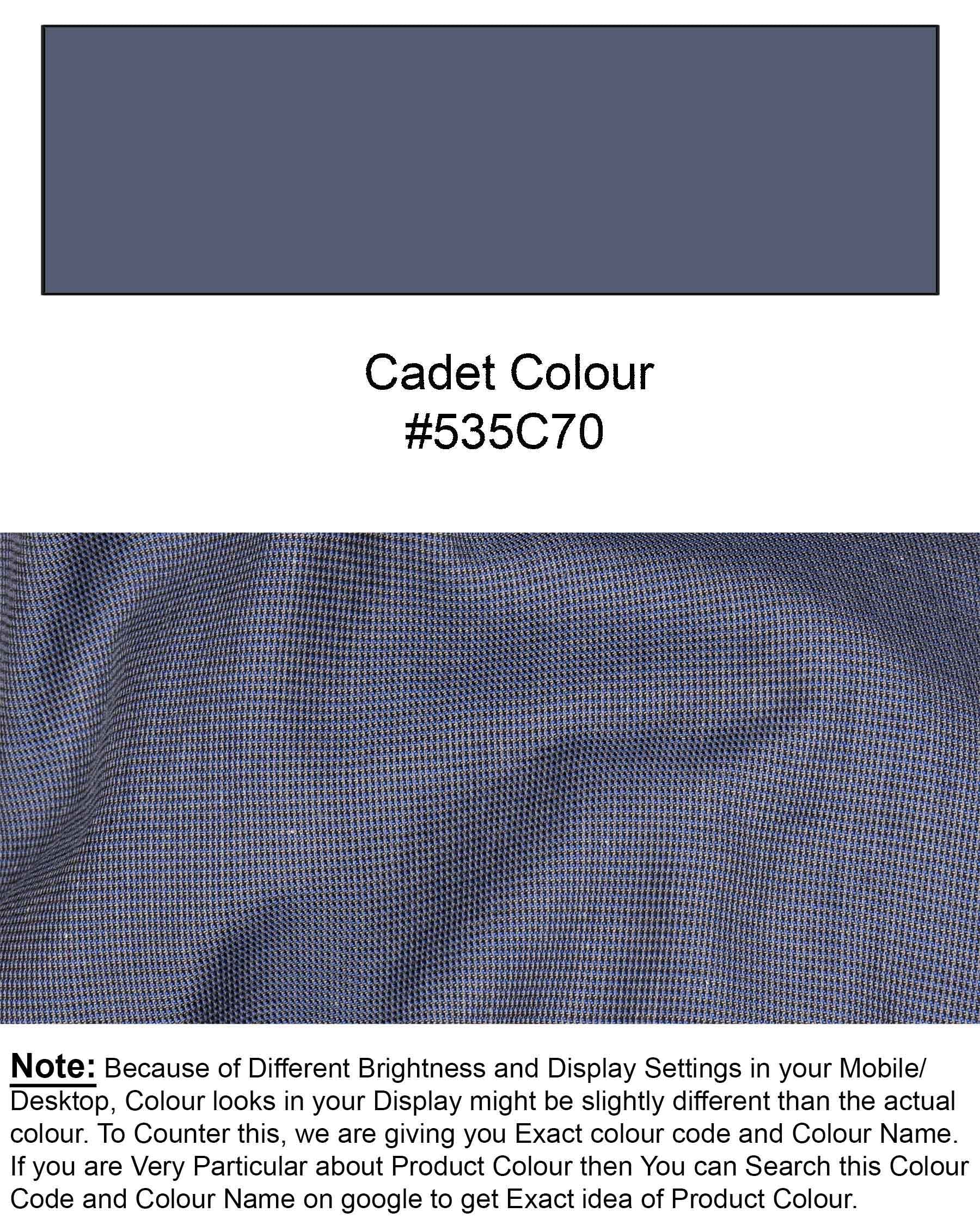Cadet Blue Micro Houndstooth Textured Premium Giza Cotton Shirt  6474-CA-38, 6474-CA-H-38, 6474-CA-39, 6474-CA-H-39, 6474-CA-40, 6474-CA-H-40, 6474-CA-42, 6474-CA-H-42, 6474-CA-44, 6474-CA-H-44, 6474-CA-46, 6474-CA-H-46, 6474-CA-48, 6474-CA-H-48, 6474-CA-50, 6474-CA-H-50, 6474-CA-52, 6474-CA-H-52