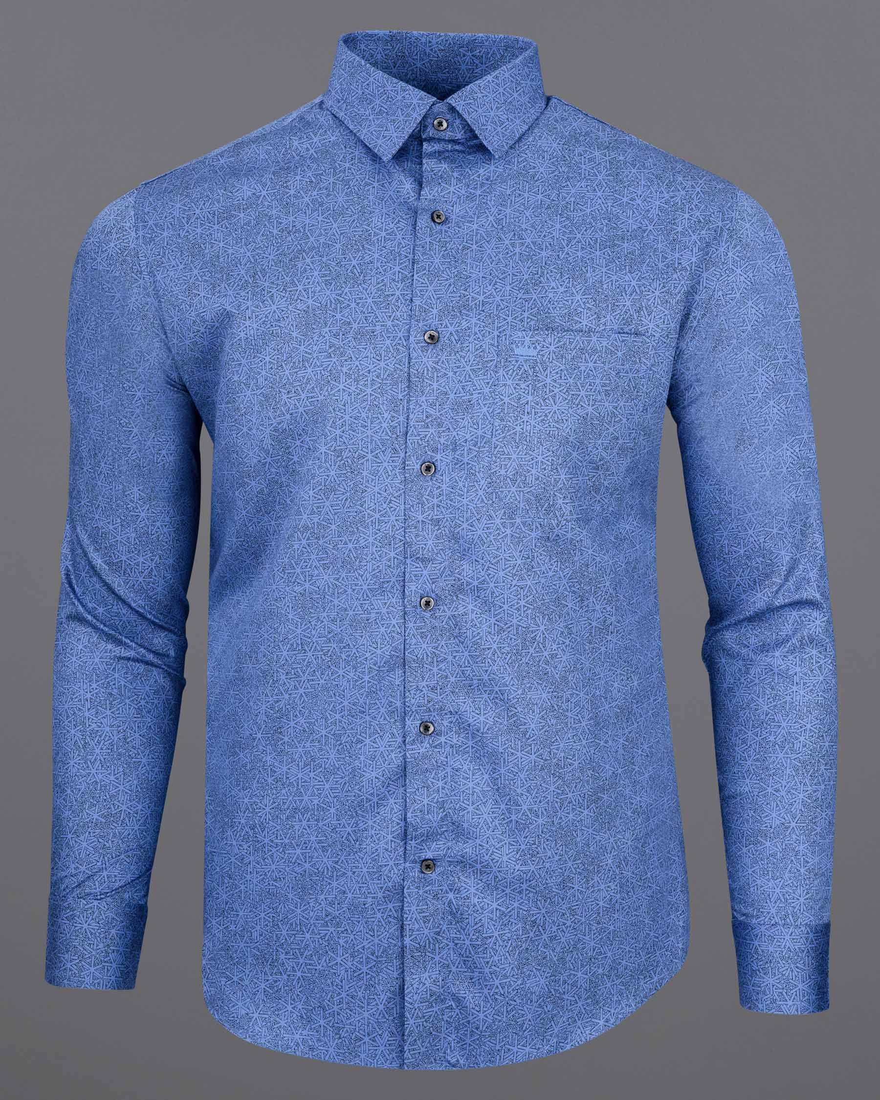 Danube Blue Printed Super Soft Premium Cotton Kurta Shirt  6487-BLK-38, 6487-BLK-H-38, 6487-BLK-39, 6487-BLK-H-39, 6487-BLK-40, 6487-BLK-H-40, 6487-BLK-42, 6487-BLK-H-42, 6487-BLK-44, 6487-BLK-H-44, 6487-BLK-46, 6487-BLK-H-46, 6487-BLK-48, 6487-BLK-H-48, 6487-BLK-50, 6487-BLK-H-50, 6487-BLK-52, 6487-BLK-H-52