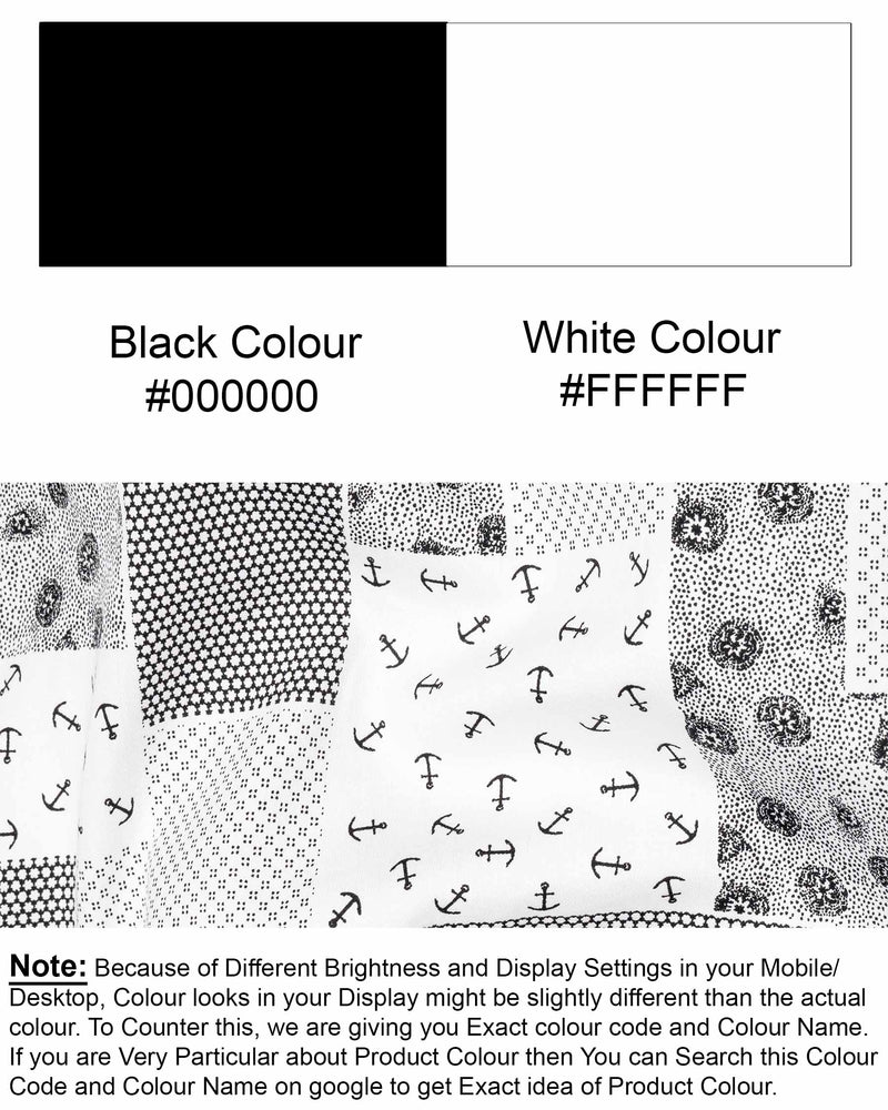 Jade Black and White Printed Super Soft Premium Cotton Shirt  6489-BLK-38, 6489-BLK-H-38, 6489-BLK-39, 6489-BLK-H-39, 6489-BLK-40, 6489-BLK-H-40, 6489-BLK-42, 6489-BLK-H-42, 6489-BLK-44, 6489-BLK-H-44, 6489-BLK-46, 6489-BLK-H-46, 6489-BLK-48, 6489-BLK-H-48, 6489-BLK-50, 6489-BLK-H-50, 6489-BLK-52, 6489-BLK-H-52