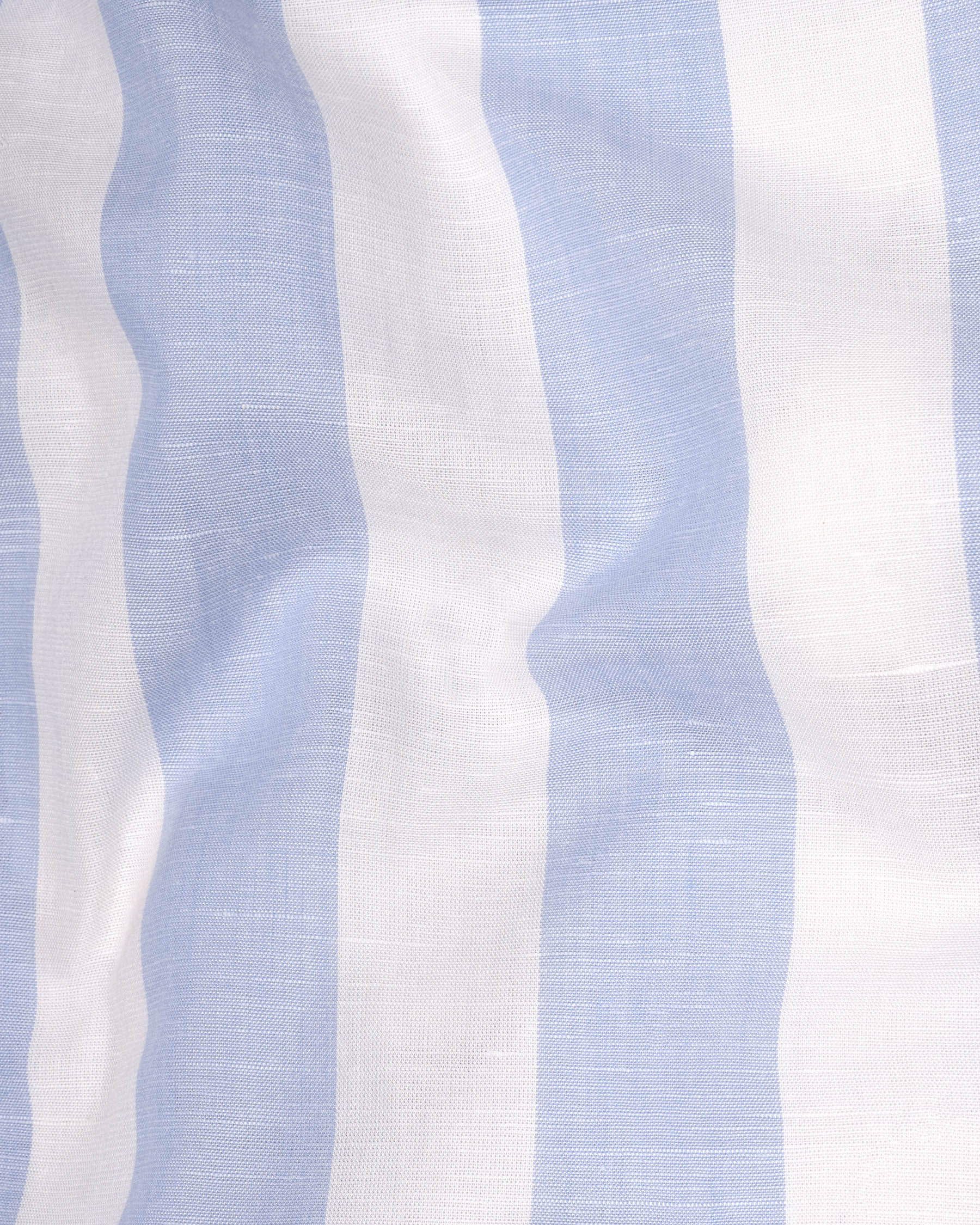 Bright White and Periwinkle Blue Thick Striped Luxurious Linen Shirt 6559-M-38,6559-M-H-38,6559-M-39,6559-M-H-39,6559-M-40,6559-M-H-40,6559-M-42,6559-M-H-42,6559-M-44,6559-M-H-44,6559-M-46,6559-M-H-46,6559-M-48,6559-M-H-48,6559-M-50,6559-M-H-50,6559-M-52,6559-M-H-52]