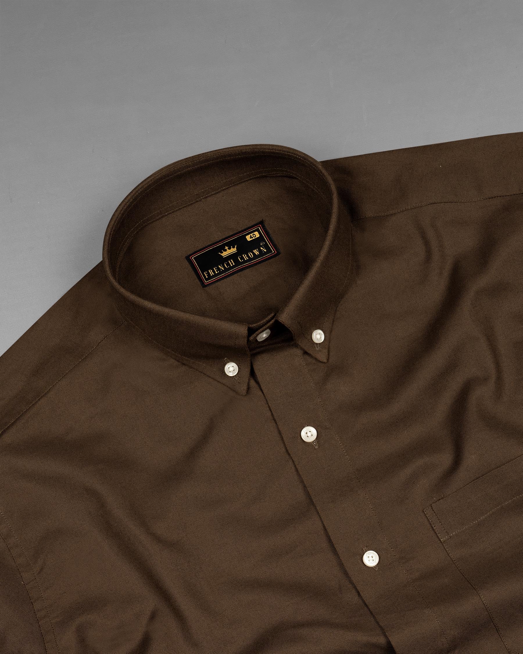 Millbrook Brown Royal Oxford Shirt 6561-BD-38,6561-BD-H-38,6561-BD-39,6561-BD-H-39,6561-BD-40,6561-BD-H-40,6561-BD-42,6561-BD-H-42,6561-BD-44,6561-BD-H-44,6561-BD-46,6561-BD-H-46,6561-BD-48,6561-BD-H-48,6561-BD-50,6561-BD-H-50,6561-BD-52,6561-BD-H-52