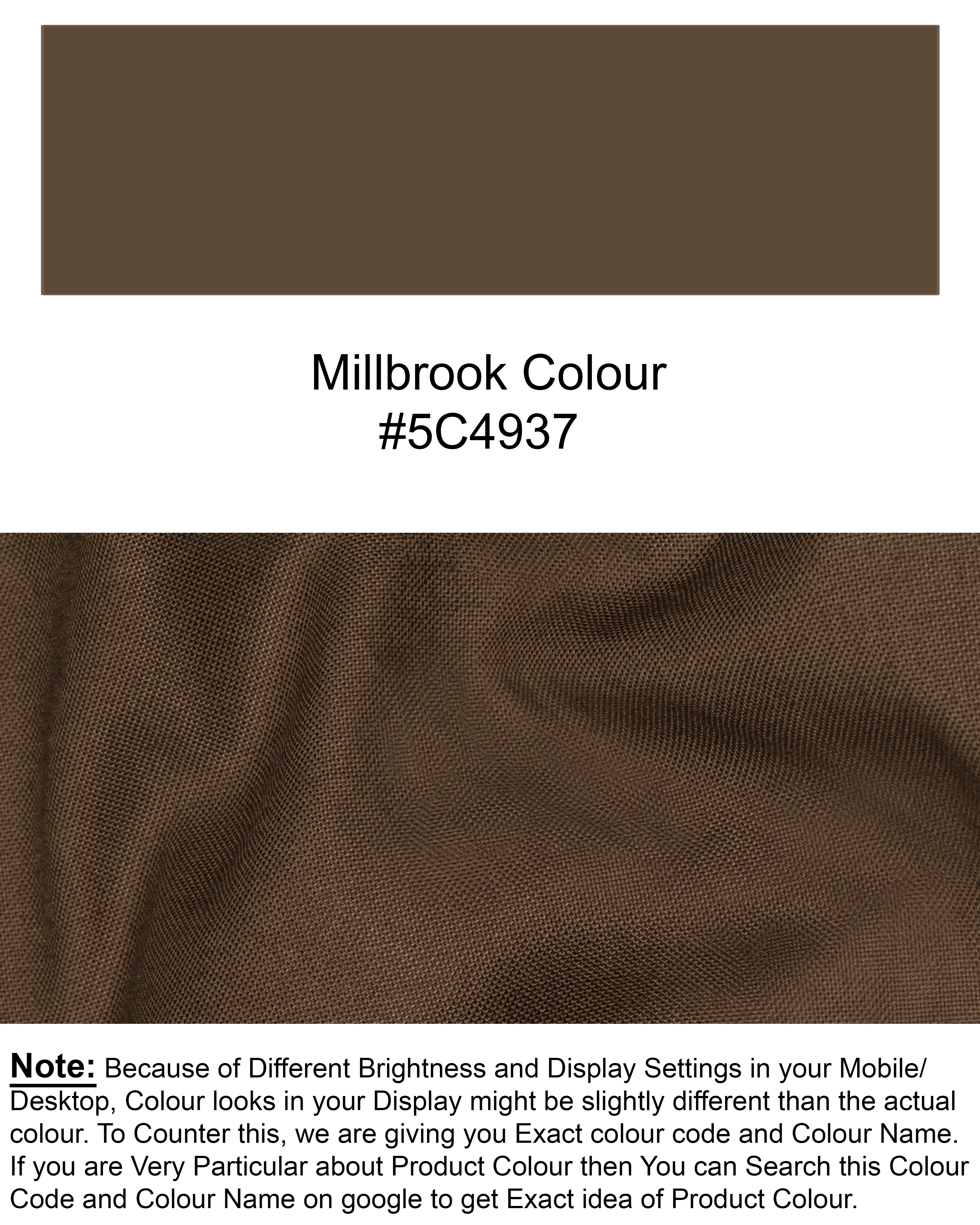 Millbrook Brown Royal Oxford Shirt 6561-BD-38,6561-BD-H-38,6561-BD-39,6561-BD-H-39,6561-BD-40,6561-BD-H-40,6561-BD-42,6561-BD-H-42,6561-BD-44,6561-BD-H-44,6561-BD-46,6561-BD-H-46,6561-BD-48,6561-BD-H-48,6561-BD-50,6561-BD-H-50,6561-BD-52,6561-BD-H-52