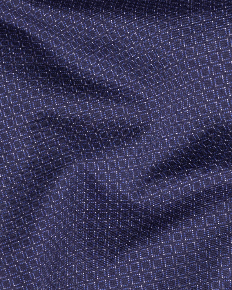 Blackcurrant with Chambray Blue Geometrical Print Super Soft premium Cotton Shirt 6583-BLE-38,6583-BLE-H-38,6583-BLE-39,6583-BLE-H-39,6583-BLE-40,6583-BLE-H-40,6583-BLE-42,6583-BLE-H-42,6583-BLE-44,6583-BLE-H-44,6583-BLE-46,6583-BLE-H-46,6583-BLE-48,6583-BLE-H-48,6583-BLE-50,6583-BLE-H-50,6583-BLE-52,6583-BLE-H-52