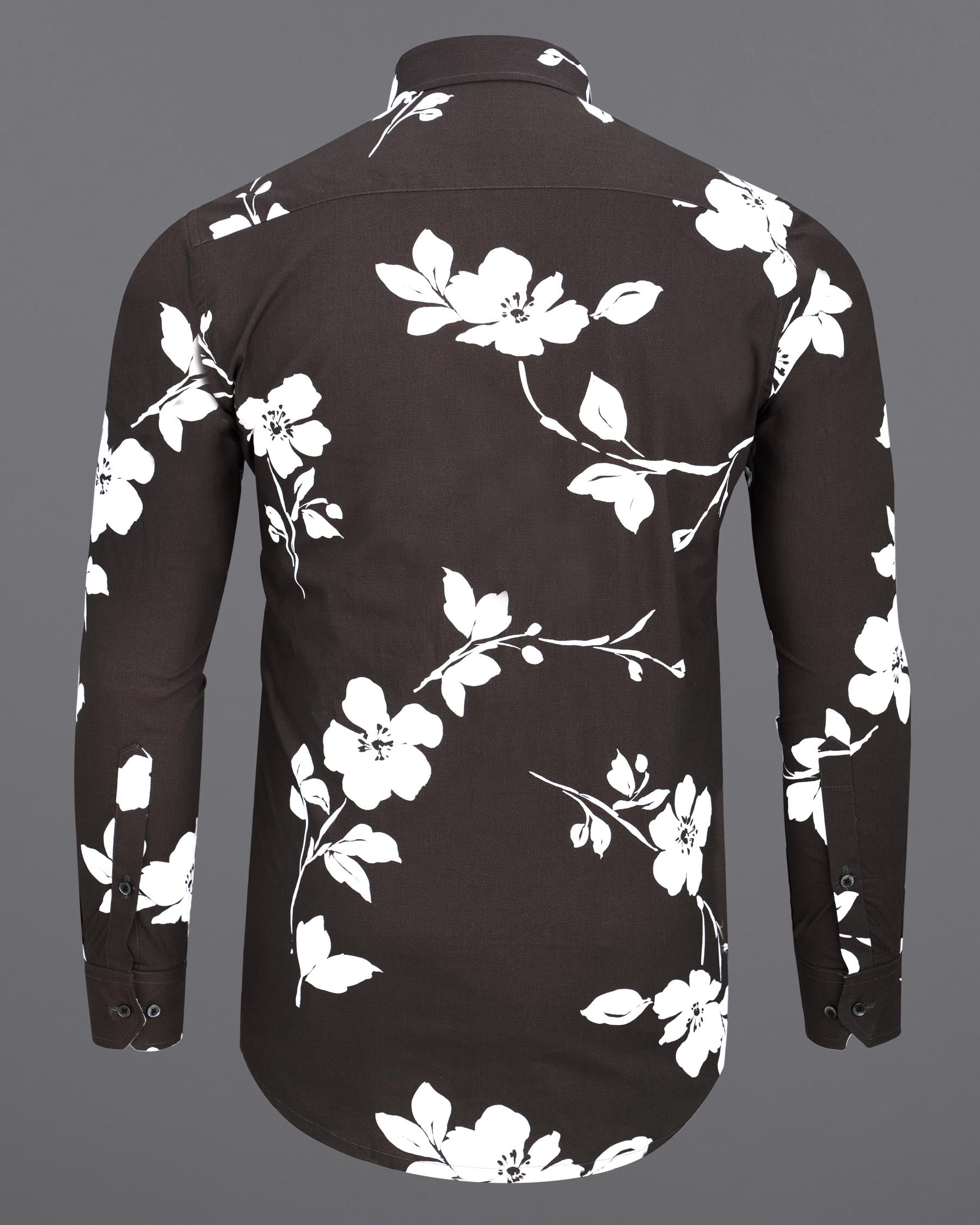 Thunder Brown Floral Printed Premium Cotton Shirt 6630-BLK-38,6630-BLK-H-38,6630-BLK-39,6630-BLK-H-39,6630-BLK-40,6630-BLK-H-40,6630-BLK-42,6630-BLK-H-42,6630-BLK-44,6630-BLK-H-44,6630-BLK-46,6630-BLK-H-46,6630-BLK-48,6630-BLK-H-48,6630-BLK-50,6630-BLK-H-50,6630-BLK-52,6630-BLK-H-52