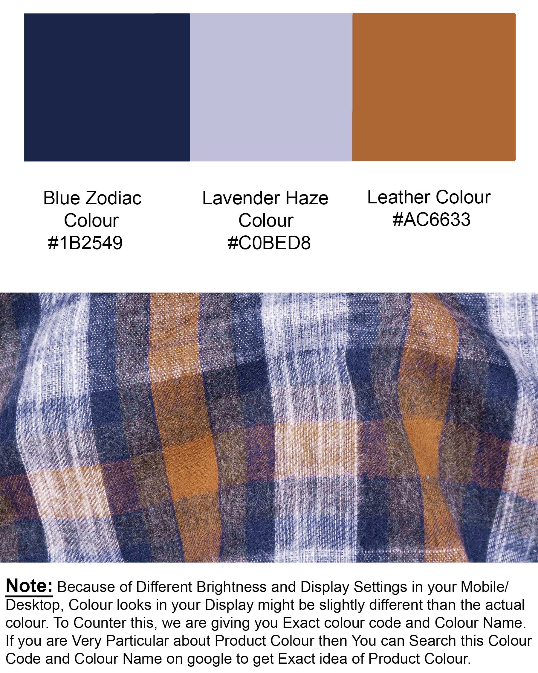 Blue Zodiac with Lavender Haze Plaid Flannel Shirt 6646-BD-38,6646-BD-H-38,6646-BD-39,6646-BD-H-39,6646-BD-40,6646-BD-H-40,6646-BD-42,6646-BD-H-42,6646-BD-44,6646-BD-H-44,6646-BD-46,6646-BD-H-46,6646-BD-48,6646-BD-H-48,6646-BD-50,6646-BD-H-50,6646-BD-52,6646-BD-H-52