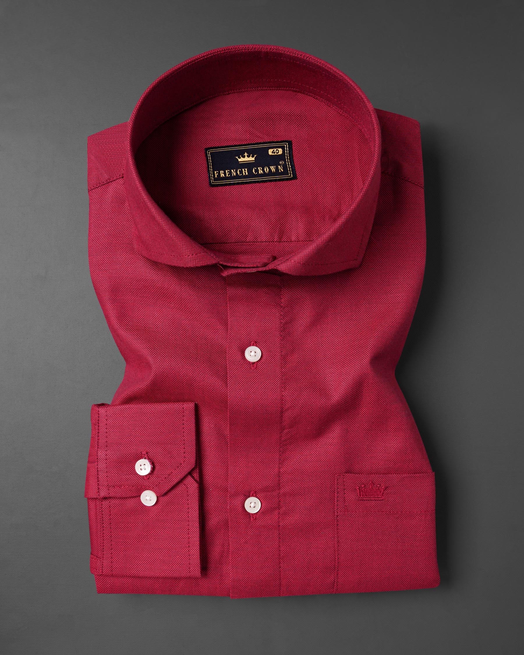 Light Burgundy Dobby Textured Premium Giza Cotton Shirt 6682-CA-38,6682-CA-38,6682-CA-39,6682-CA-39,6682-CA-40,6682-CA-40,6682-CA-42,6682-CA-42,6682-CA-44,6682-CA-44,6682-CA-46,6682-CA-46,6682-CA-48,6682-CA-48,6682-CA-50,6682-CA-50,6682-CA-52,6682-CA-52