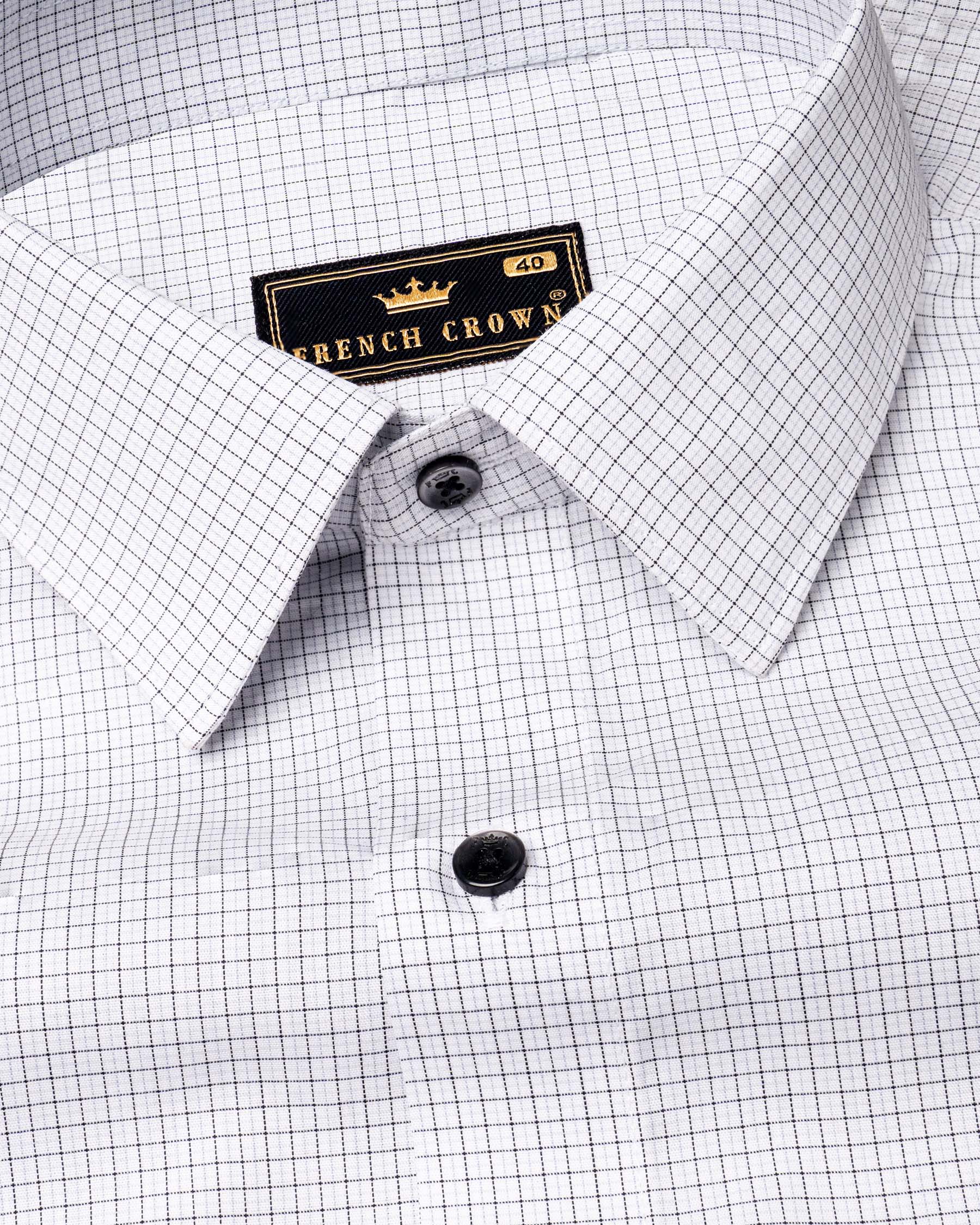 White with Black Micro Checkered Premium Cotton Shirt 6693-BLK-38,6693-BLK-38,6693-BLK-39,6693-BLK-39,6693-BLK-40,6693-BLK-40,6693-BLK-42,6693-BLK-42,6693-BLK-44,6693-BLK-44,6693-BLK-46,6693-BLK-46,6693-BLK-48,6693-BLK-48,6693-BLK-50,6693-BLK-50,6693-BLK-52,6693-BLK-52