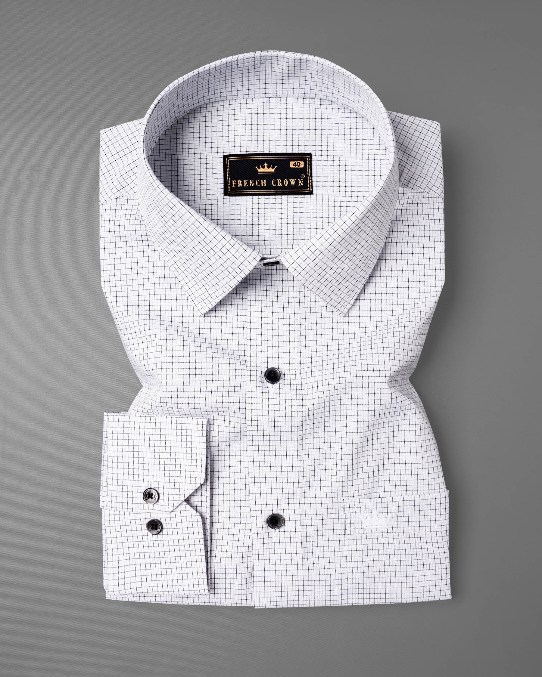 White with Black Micro Checkered Premium Cotton Shirt 6693-BLK-38,6693-BLK-38,6693-BLK-39,6693-BLK-39,6693-BLK-40,6693-BLK-40,6693-BLK-42,6693-BLK-42,6693-BLK-44,6693-BLK-44,6693-BLK-46,6693-BLK-46,6693-BLK-48,6693-BLK-48,6693-BLK-50,6693-BLK-50,6693-BLK-52,6693-BLK-52