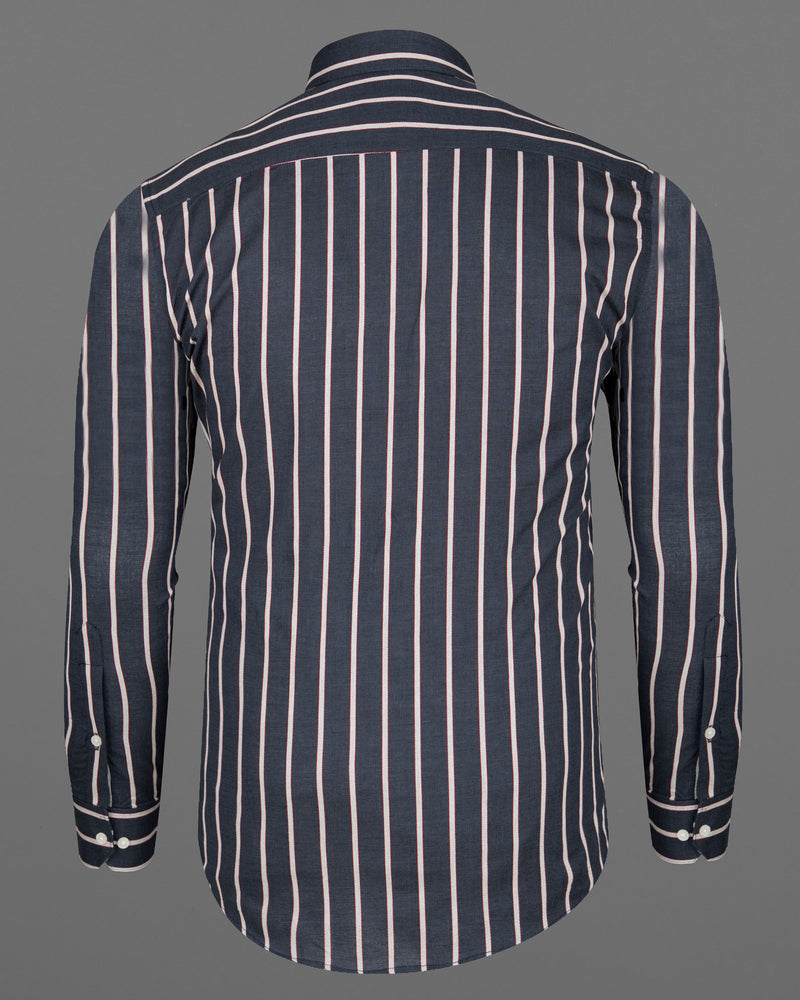 Outer Space Black and White Striped Premium Cotton Shirt 6709-BD-38,6709-BD-38,6709-BD-39,6709-BD-39,6709-BD-40,6709-BD-40,6709-BD-42,6709-BD-42,6709-BD-44,6709-BD-44,6709-BD-46,6709-BD-46,6709-BD-48,6709-BD-48,6709-BD-50,6709-BD-50,6709-BD-52,6709-BD-52