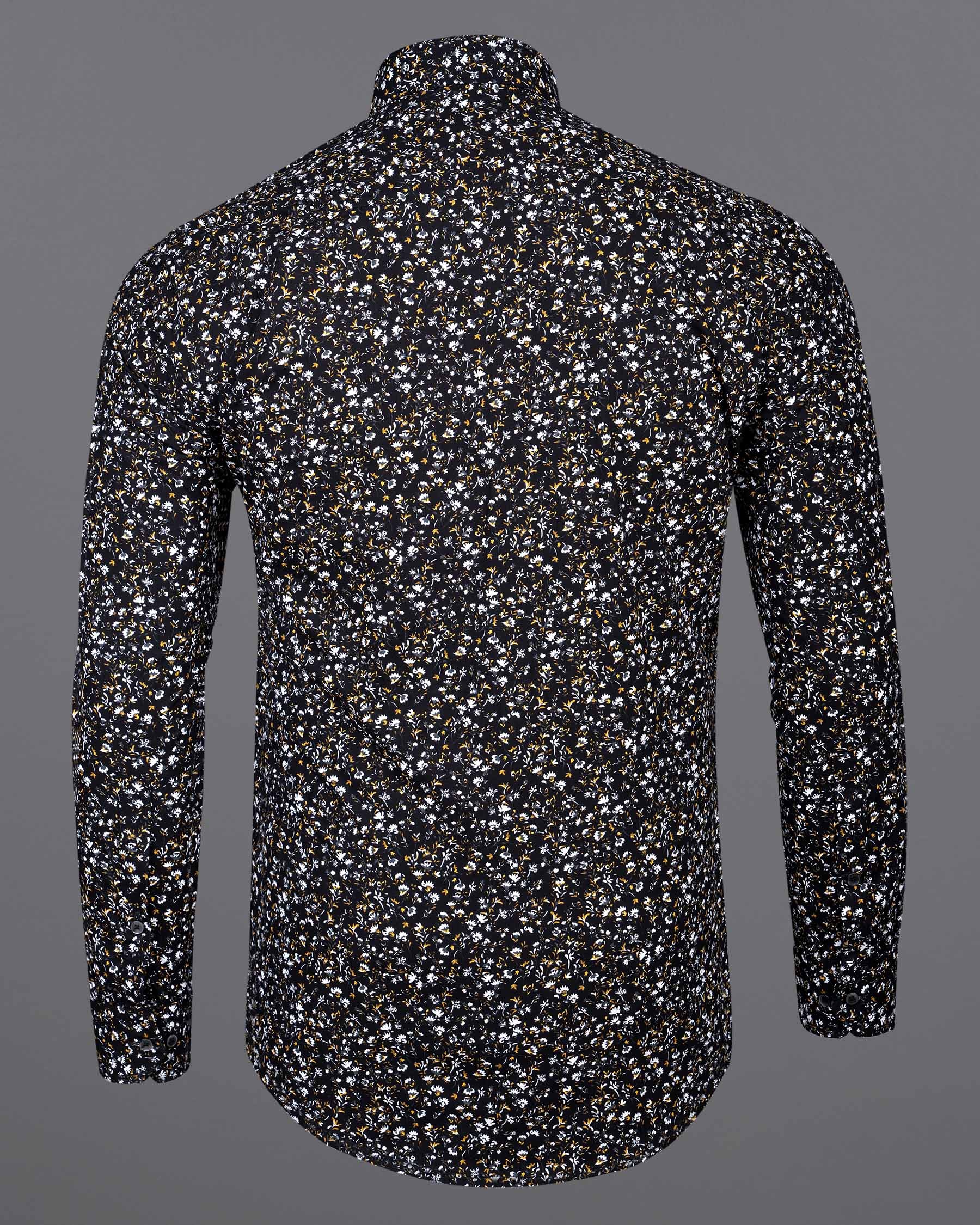 Jade Black Floral Printed Premium Cotton Shirt 6724-BLK-38,6724-BLK-38,6724-BLK-39,6724-BLK-39,6724-BLK-40,6724-BLK-40,6724-BLK-42,6724-BLK-42,6724-BLK-44,6724-BLK-44,6724-BLK-46,6724-BLK-46,6724-BLK-48,6724-BLK-48,6724-BLK-50,6724-BLK-50,6724-BLK-52,6724-BLK-52