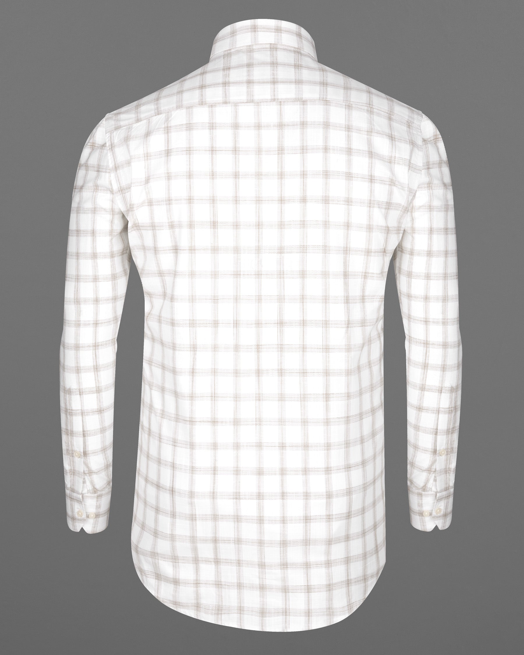 Bright White Windowpane Luxurious Linen Shirt 6726-CA-38,6726-CA-38,6726-CA-39,6726-CA-39,6726-CA-40,6726-CA-40,6726-CA-42,6726-CA-42,6726-CA-44,6726-CA-44,6726-CA-46,6726-CA-46,6726-CA-48,6726-CA-48,6726-CA-50,6726-CA-50,6726-CA-52,6726-CA-52