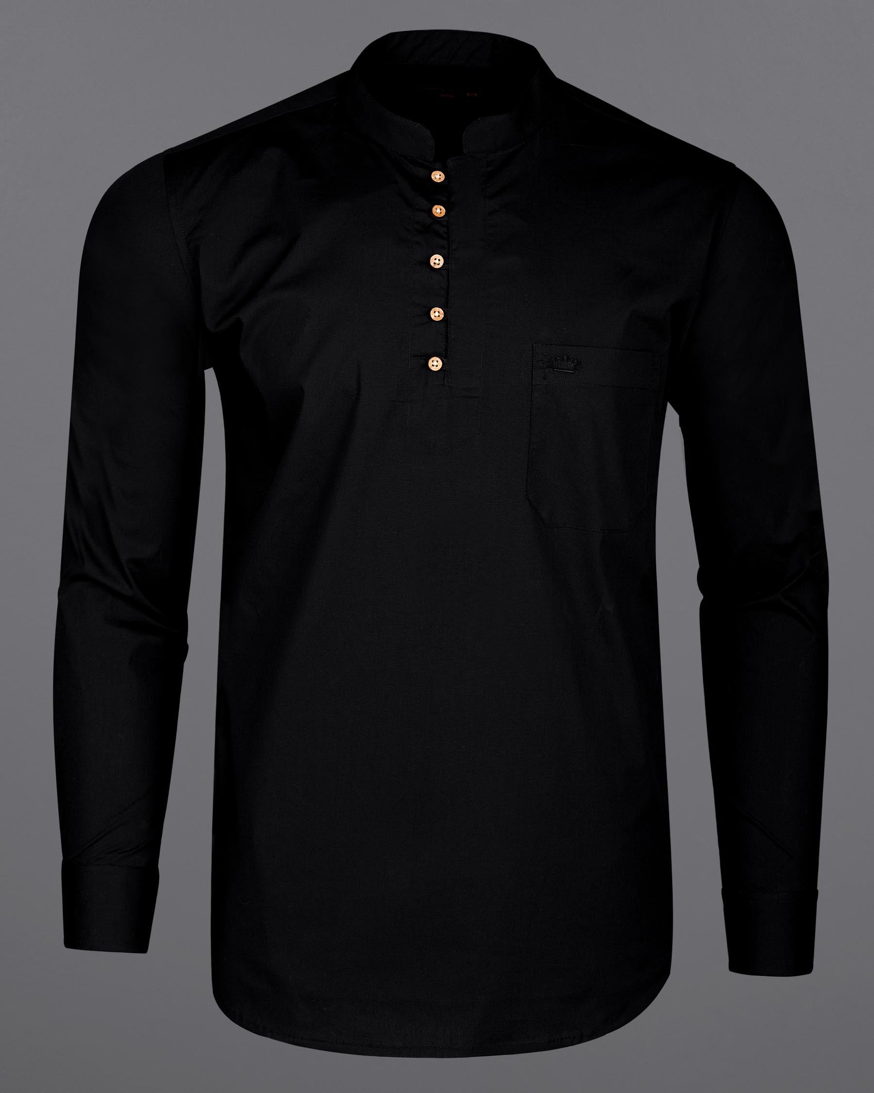 Jade Black Premium Cotton Kurta Shirt 6735-KS-38,6735-KS-38,6735-KS-39,6735-KS-39,6735-KS-40,6735-KS-40,6735-KS-42,6735-KS-42,6735-KS-44,6735-KS-44,6735-KS-46,6735-KS-46,6735-KS-48,6735-KS-48,6735-KS-50,6735-KS-50,6735-KS-52,6735-KS-52