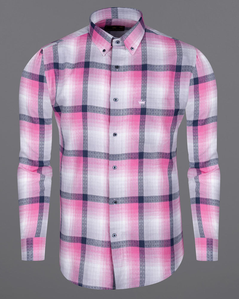 Zodiac Blue with Thulian Pink Twill Checkered Premium Cotton Shirt 6757-BD-BLE-38,6757-BD-BLE-38,6757-BD-BLE-39,6757-BD-BLE-39,6757-BD-BLE-40,6757-BD-BLE-40,6757-BD-BLE-42,6757-BD-BLE-42,6757-BD-BLE-44,6757-BD-BLE-44,6757-BD-BLE-46,6757-BD-BLE-46,6757-BD-BLE-48,6757-BD-BLE-48,6757-BD-BLE-50,6757-BD-BLE-50,6757-BD-BLE-52,6757-BD-BLE-52