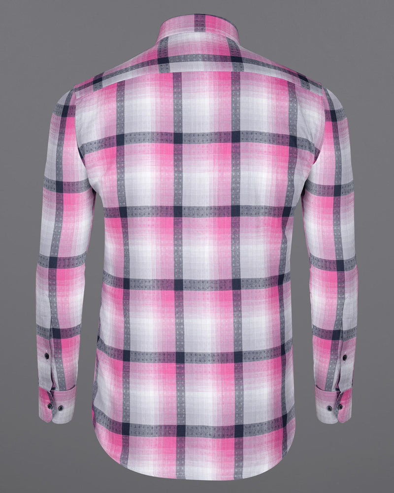 Zodiac Blue with Thulian Pink Twill Checkered Premium Cotton Shirt 6757-BD-BLE-38,6757-BD-BLE-38,6757-BD-BLE-39,6757-BD-BLE-39,6757-BD-BLE-40,6757-BD-BLE-40,6757-BD-BLE-42,6757-BD-BLE-42,6757-BD-BLE-44,6757-BD-BLE-44,6757-BD-BLE-46,6757-BD-BLE-46,6757-BD-BLE-48,6757-BD-BLE-48,6757-BD-BLE-50,6757-BD-BLE-50,6757-BD-BLE-52,6757-BD-BLE-52