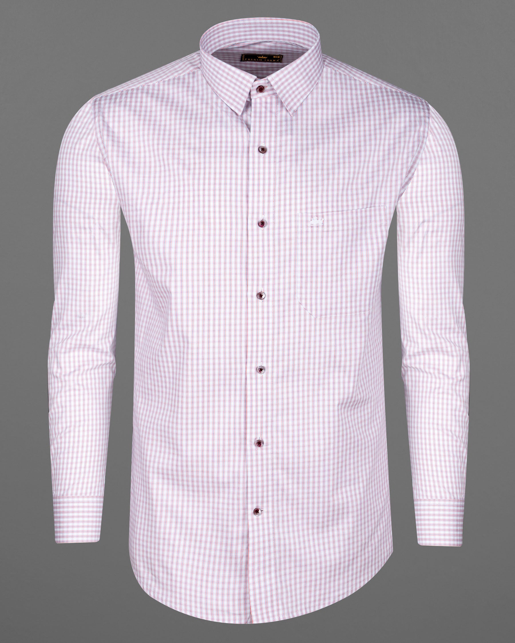 Bright White Checkered Premium Cotton Shirt 6761-MN-38,6761-MN-38,6761-MN-39,6761-MN-39,6761-MN-40,6761-MN-40,6761-MN-42,6761-MN-42,6761-MN-44,6761-MN-44,6761-MN-46,6761-MN-46,6761-MN-48,6761-MN-48,6761-MN-50,6761-MN-50,6761-MN-52,6761-MN-52