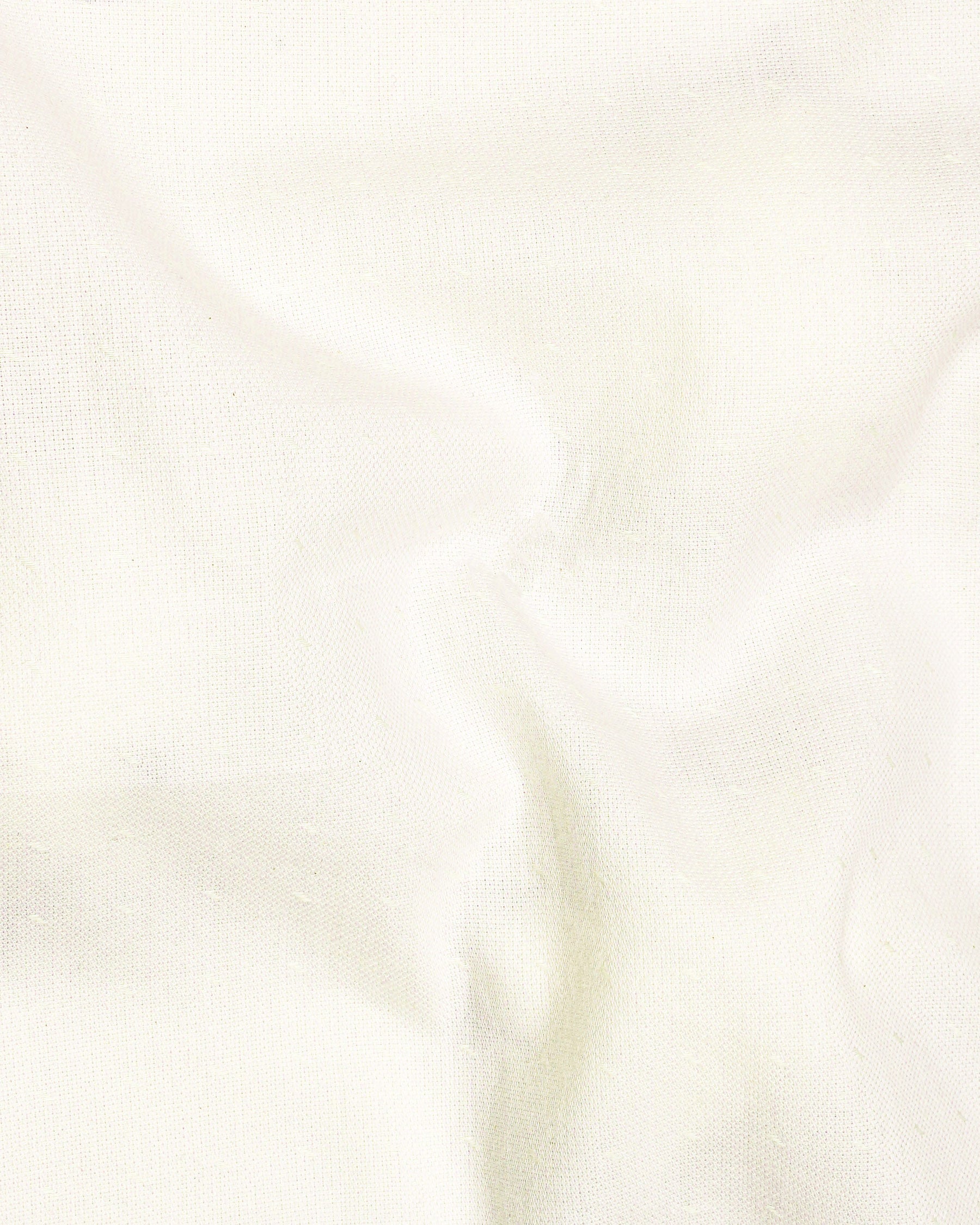 Merino Cream Dobby Textured Premium Giza Cotton Shirt