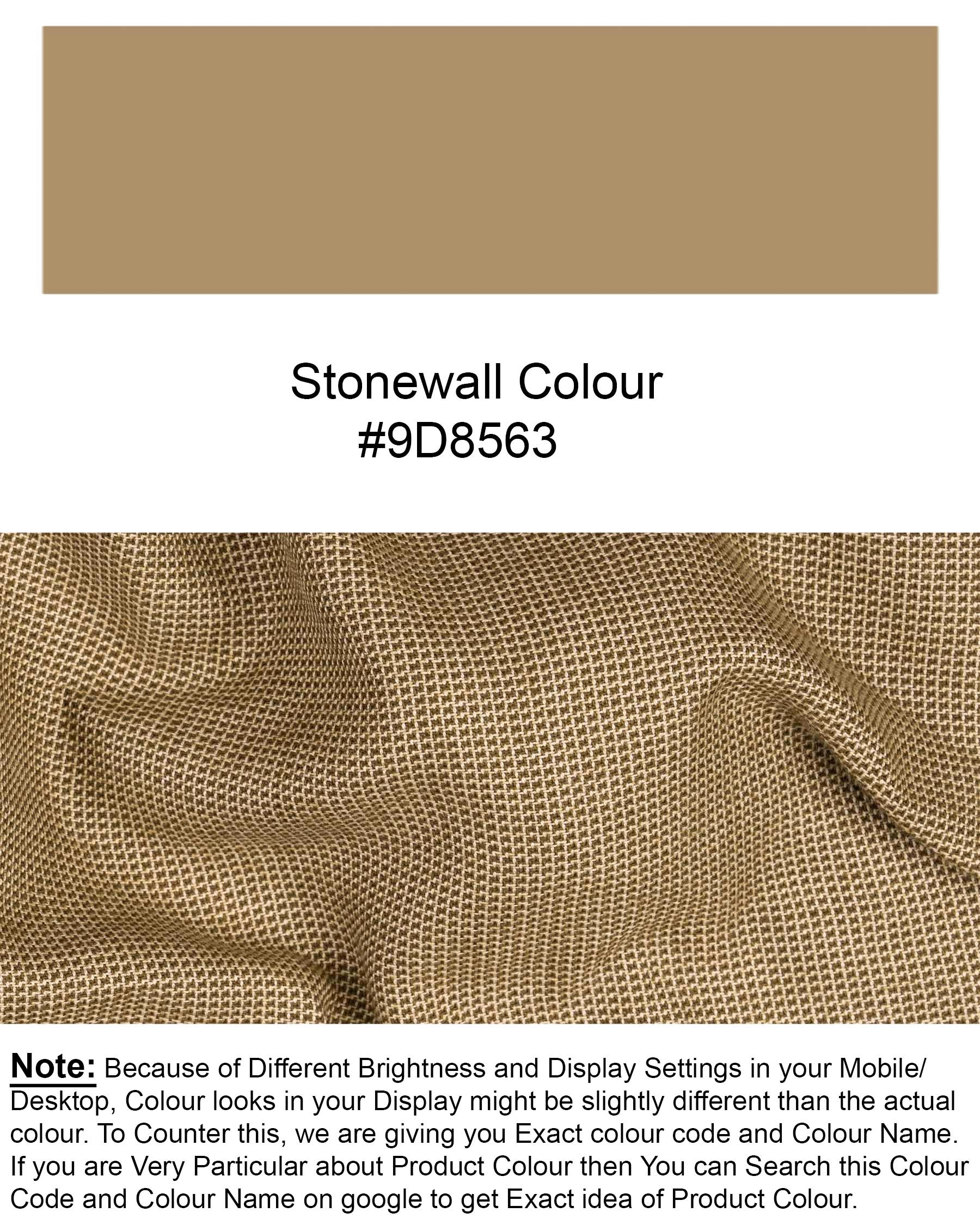 Stonewall Snake Pleated Dobby Textured Premium Giza Cotton Tuxedo Shirt