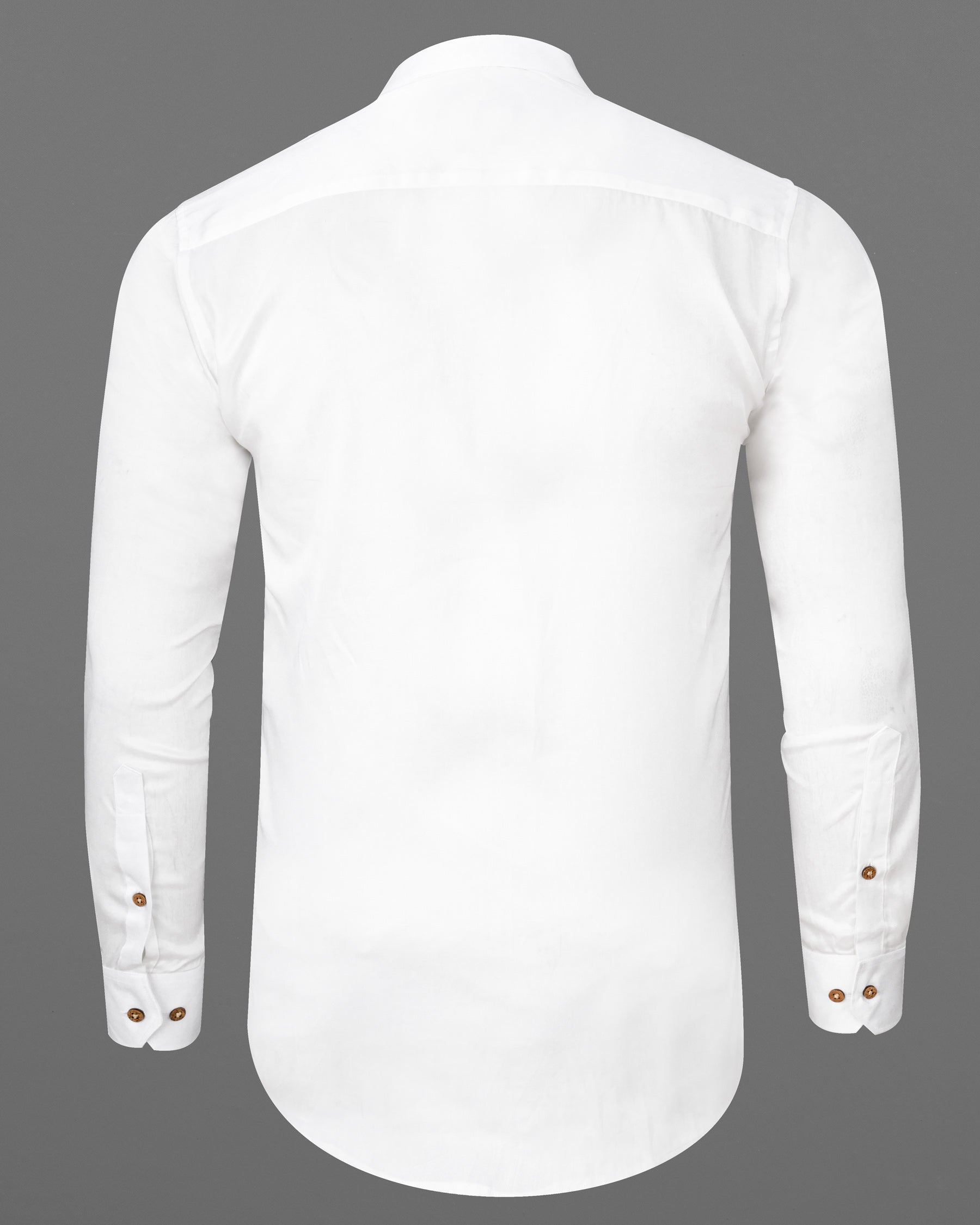 Bright White Premium Tencel Kurta Shirt