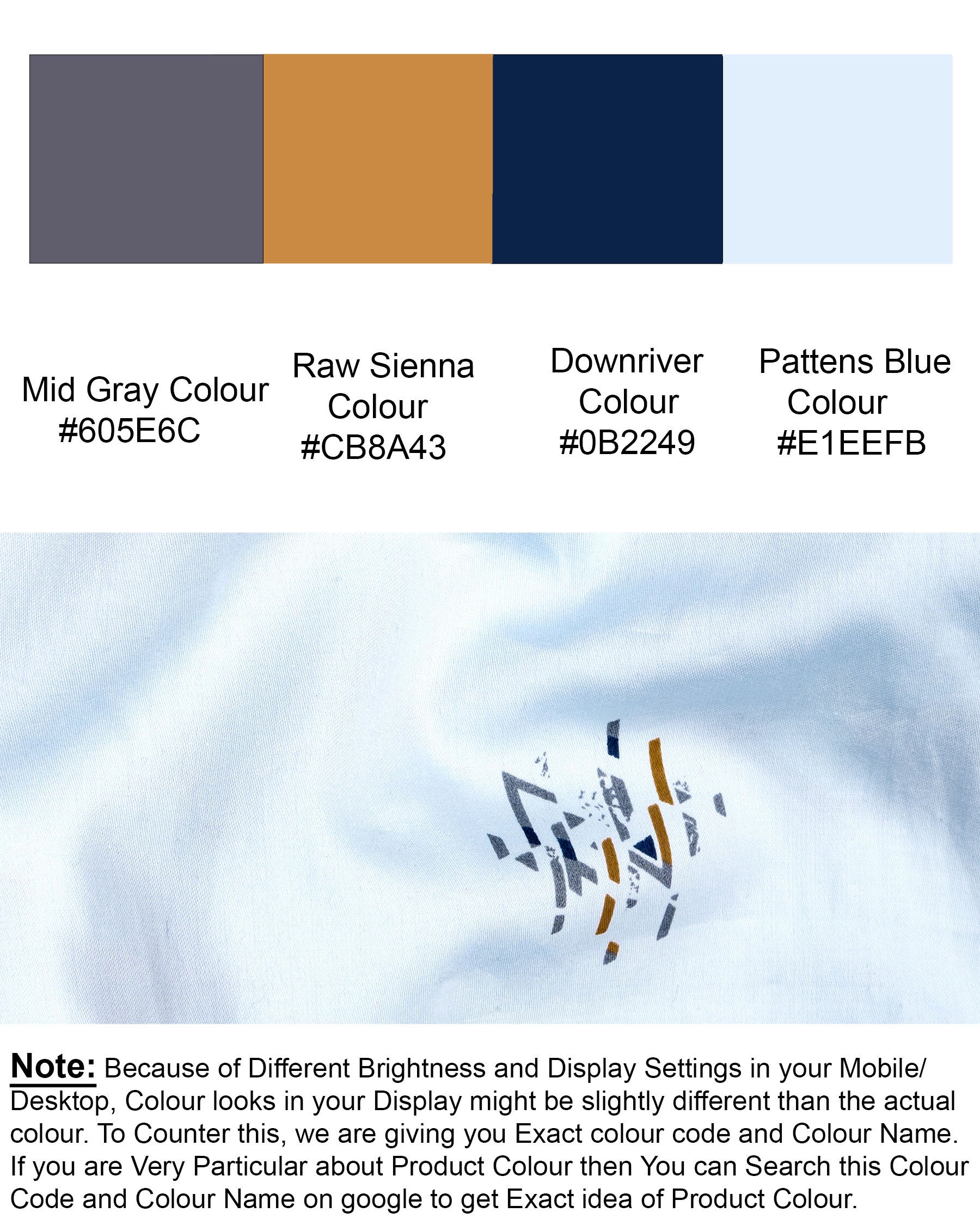 Sky Blue Geographic Printed Super Soft Premium Cotton Shirt 6903-38,6903-38,6903-39,6903-39,6903-40,6903-40,6903-42,6903-42,6903-44,6903-44,6903-46,6903-46,6903-48,6903-48,6903-50,6903-50,6903-52,6903-52