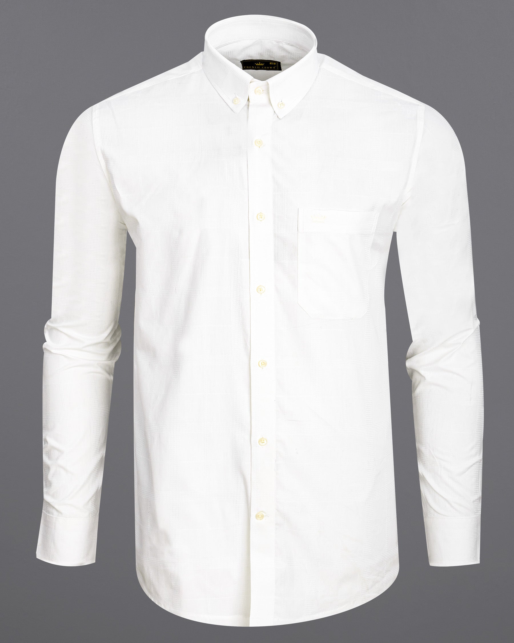 【送料&関税込】Khaite Ivory Cotton Blend Top TASCLAP掲載】ハイブリッドモッサラウンドカラージャケット