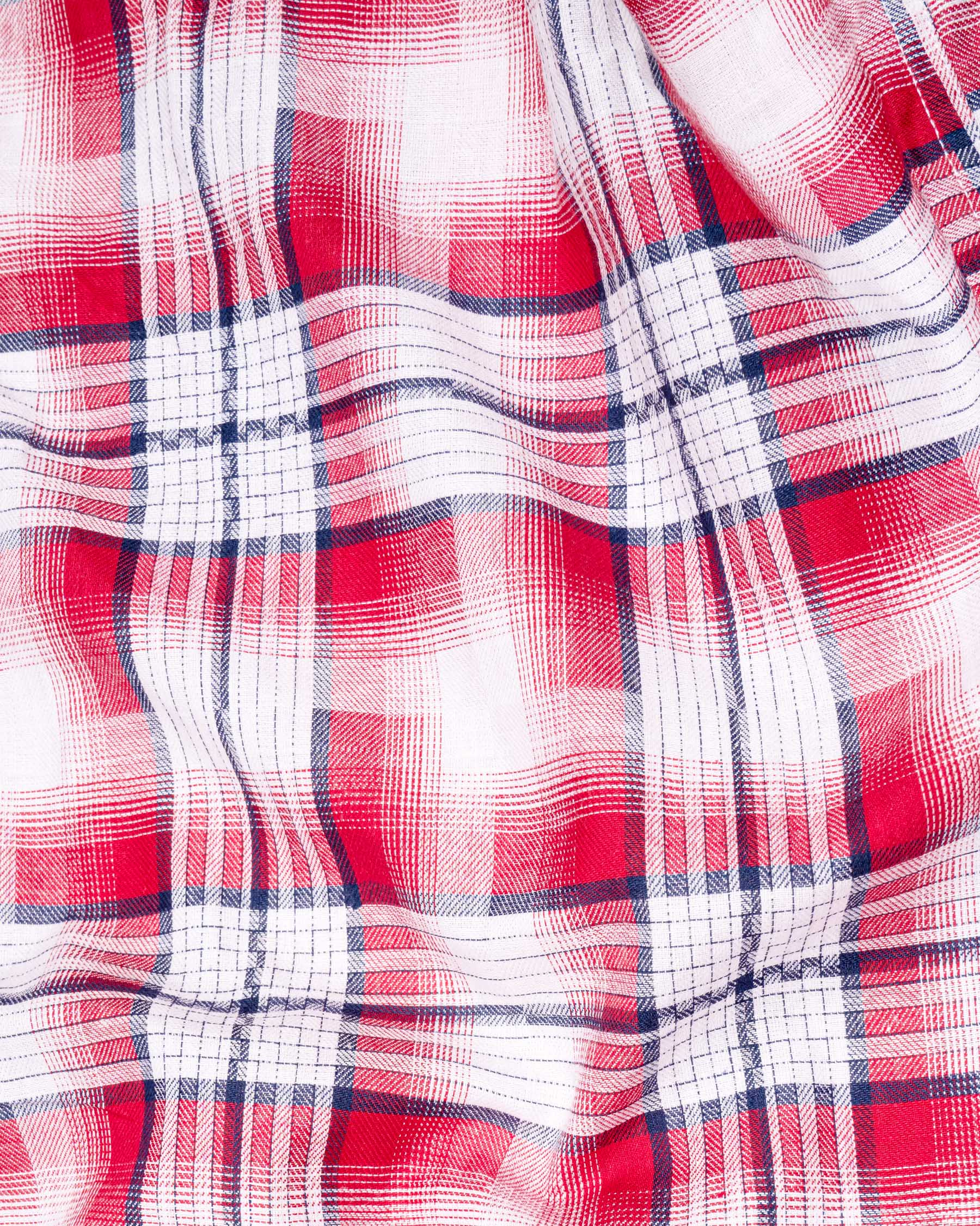 Bright White and Scarlet Red Plaid Twill Premium Cotton Shirt 6971-M-38,6971-M-38,6971-M-39,6971-M-39,6971-M-40,6971-M-40,6971-M-42,6971-M-42,6971-M-44,6971-M-44,6971-M-46,6971-M-46,6971-M-48,6971-M-48,6971-M-50,6971-M-50,6971-M-52,6971-M-52