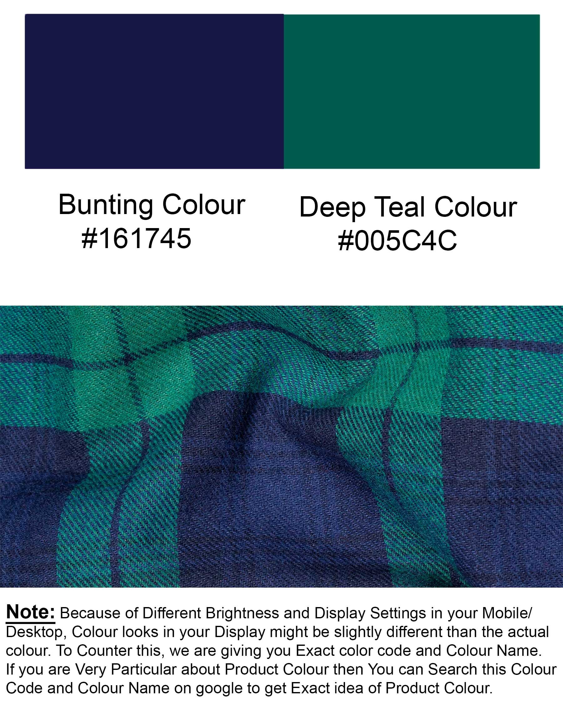 Bunting Blue and Deep Teal Green Plaid Flannel Shirt 6997-BD-38,6997-BD-38,6997-BD-39,6997-BD-39,6997-BD-40,6997-BD-40,6997-BD-42,6997-BD-42,6997-BD-44,6997-BD-44,6997-BD-46,6997-BD-46,6997-BD-48,6997-BD-48,6997-BD-50,6997-BD-50,6997-BD-52,6997-BD-52