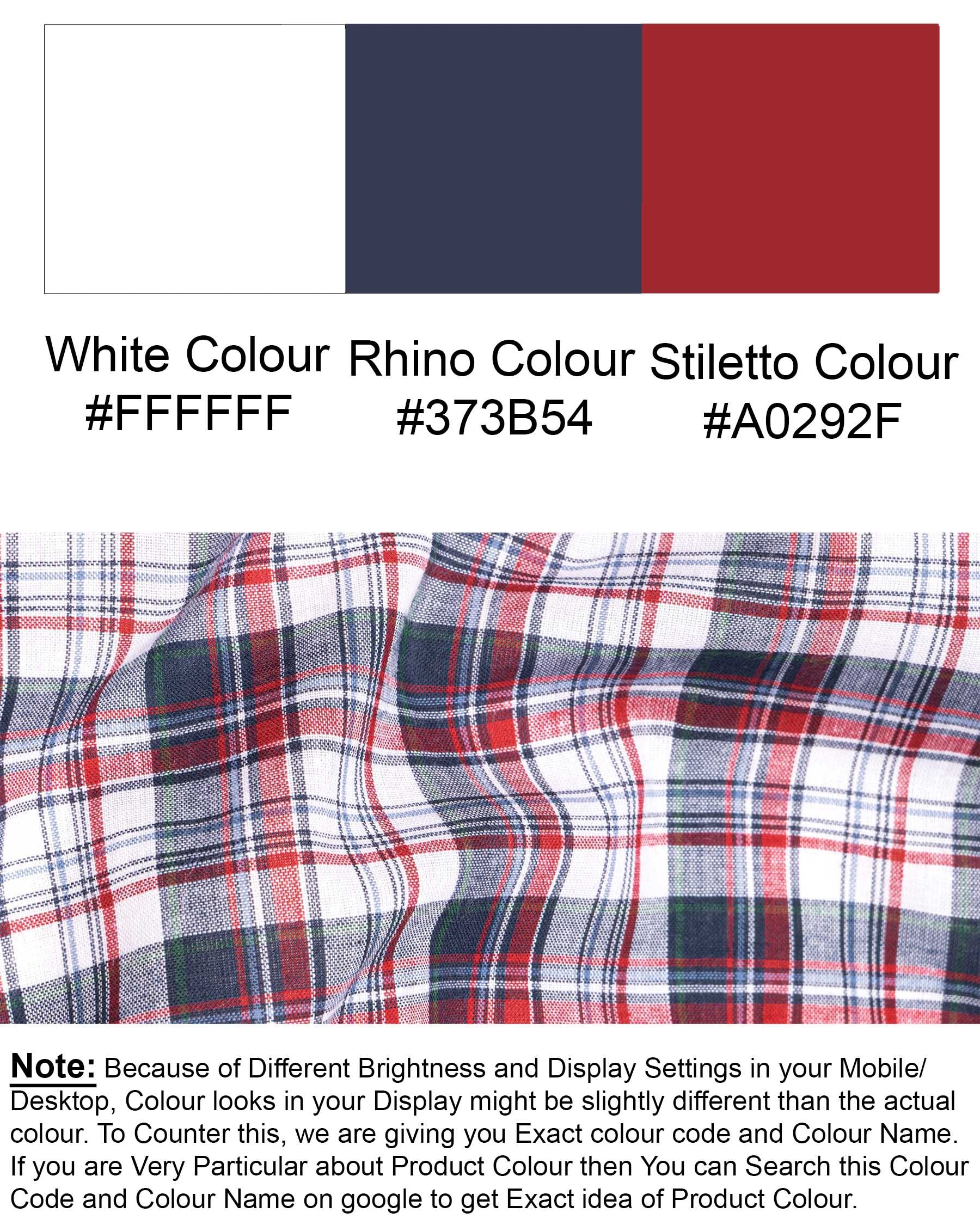 Rhino Blue with Stiletto Red Plaid Premium Cotton Shirt 7042-BD-BLE-38, 7042-BD-BLE-H-38, 7042-BD-BLE-39, 7042-BD-BLE-H-39, 7042-BD-BLE-40, 7042-BD-BLE-H-40, 7042-BD-BLE-42, 7042-BD-BLE-H-42, 7042-BD-BLE-44, 7042-BD-BLE-H-44, 7042-BD-BLE-46, 7042-BD-BLE-H-46, 7042-BD-BLE-48, 7042-BD-BLE-H-48, 7042-BD-BLE-50, 7042-BD-BLE-H-50, 7042-BD-BLE-52, 7042-BD-BLE-H-52