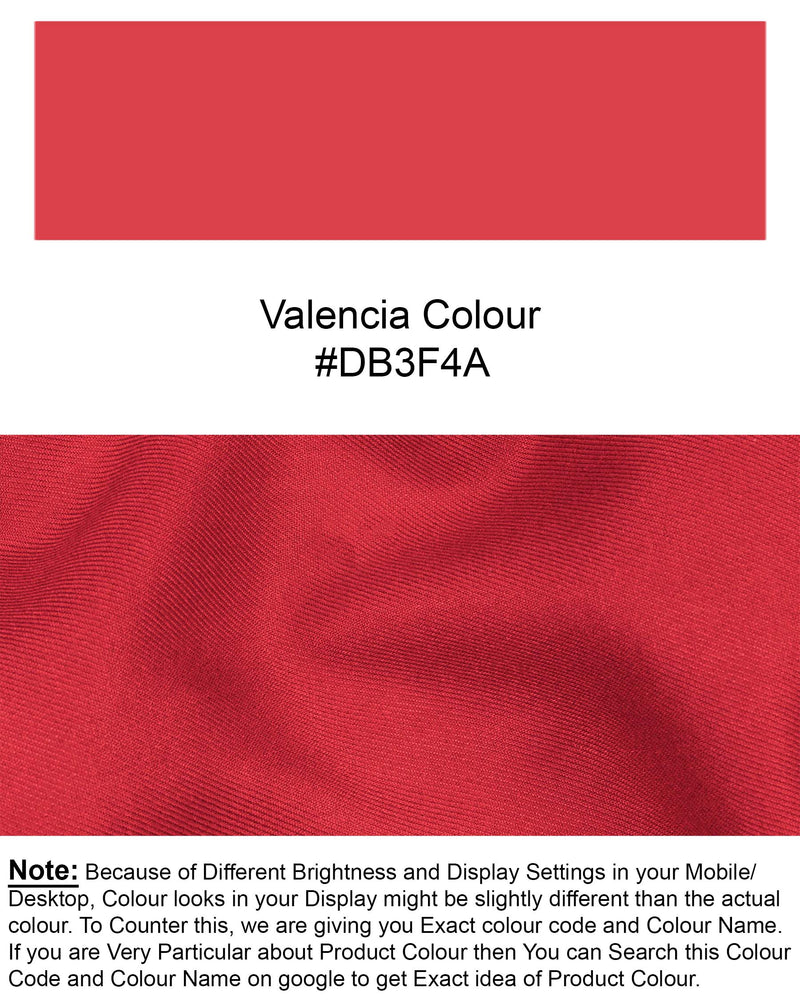 Valencia Red Premium Tencel Shirt