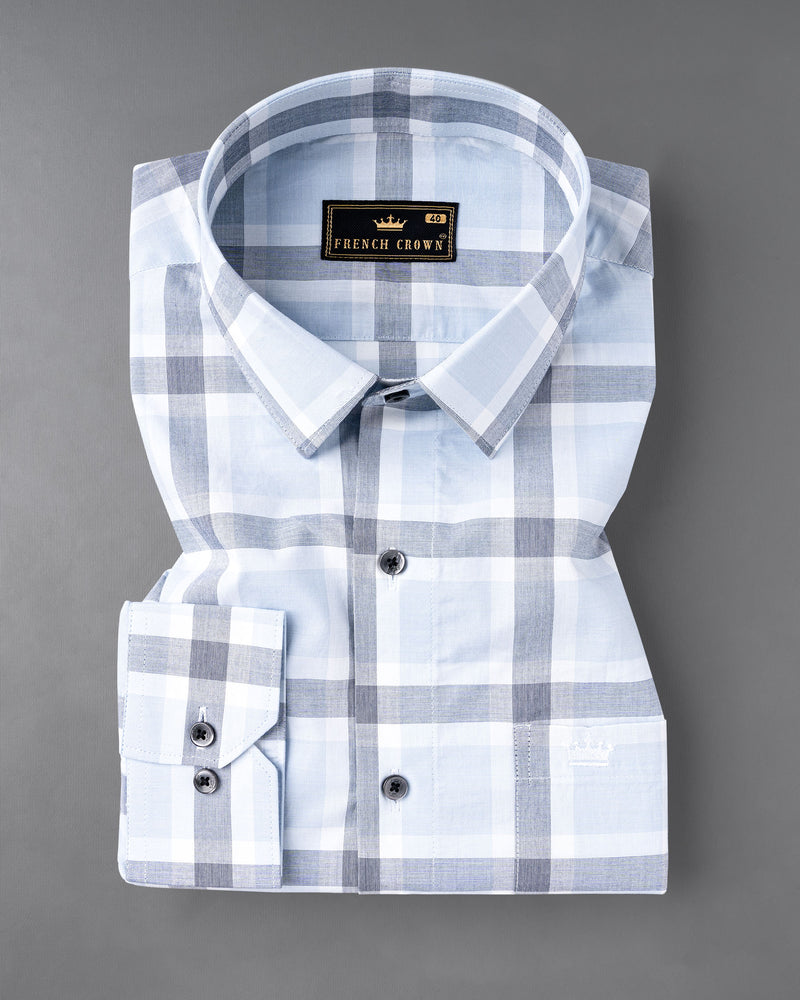 Gainsboro Blue Windowpane Premium Cotton Shirt 7098-BLK-38,7098-BLK-38,7098-BLK-39,7098-BLK-39,7098-BLK-40,7098-BLK-40,7098-BLK-42,7098-BLK-42,7098-BLK-44,7098-BLK-44,7098-BLK-46,7098-BLK-46,7098-BLK-48,7098-BLK-48,7098-BLK-50,7098-BLK-50,7098-BLK-52,7098-BLK-52