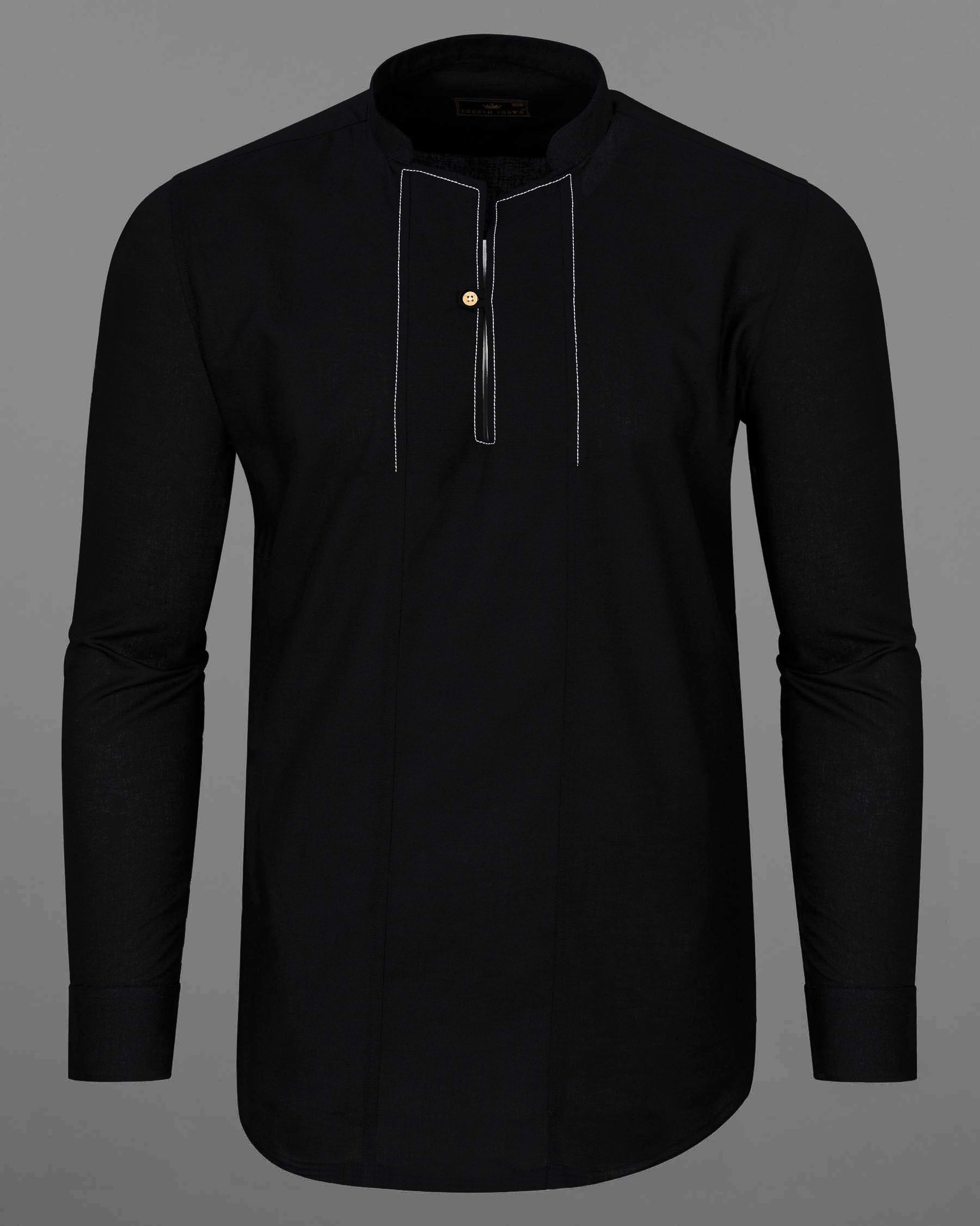 Jade Black Luxurious Linen Designer Kurta Shirt 7104-KS-P390-38, 7104-KS-P390-H-38, 7104-KS-P390-39, 7104-KS-P390-H-39, 7104-KS-P390-40, 7104-KS-P390-H-40, 7104-KS-P390-42, 7104-KS-P390-H-42, 7104-KS-P390-44, 7104-KS-P390-H-44, 7104-KS-P390-46, 7104-KS-P390-H-46, 7104-KS-P390-48, 7104-KS-P390-H-48, 7104-KS-P390-50, 7104-KS-P390-H-50, 7104-KS-P390-52, 7104-KS-P390-H-52