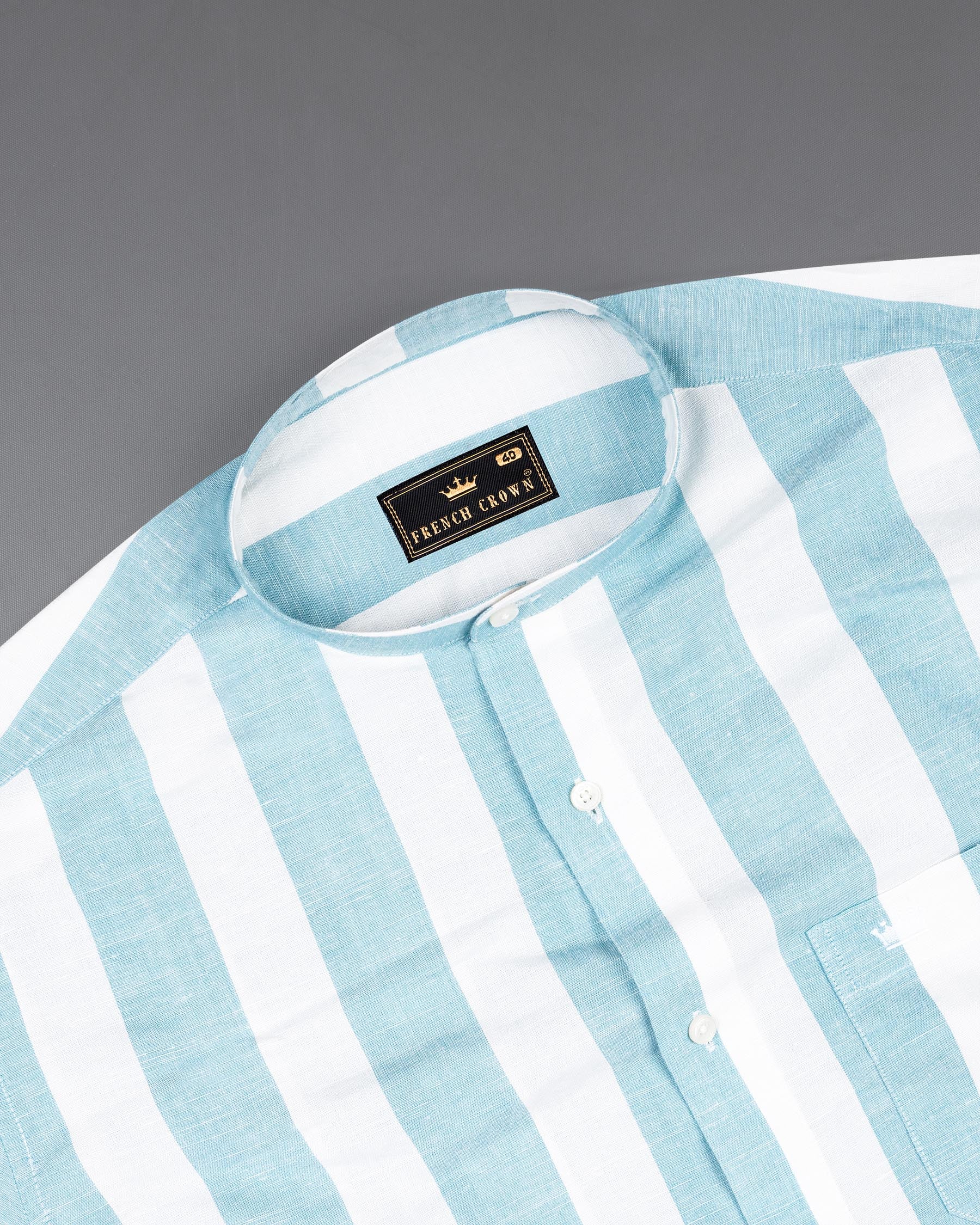 Bright White And Regent St Blue Luxurious Linen Shirt 7109-M-38,7109-M-38,7109-M-39,7109-M-39,7109-M-40,7109-M-40,7109-M-42,7109-M-42,7109-M-44,7109-M-44,7109-M-46,7109-M-46,7109-M-48,7109-M-48,7109-M-50,7109-M-50,7109-M-52,7109-M-52