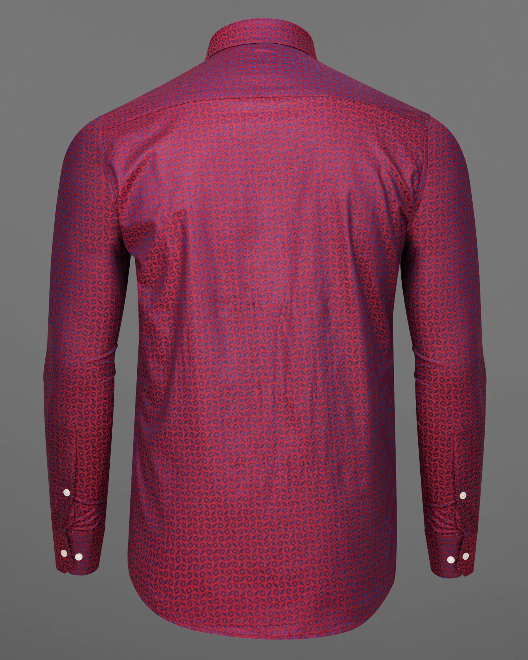 Mulberry Red Printed Jacquard Textured Premium Giza Cotton Shirt 7133-38, 7133-H-38, 7133-39, 7133-H-39, 7133-40, 7133-H-40, 7133-42, 7133-H-42, 7133-44, 7133-H-44, 7133-46, 7133-H-46, 7133-48, 7133-H-48, 7133-50, 7133-H-50, 7133-52, 7133-H-52