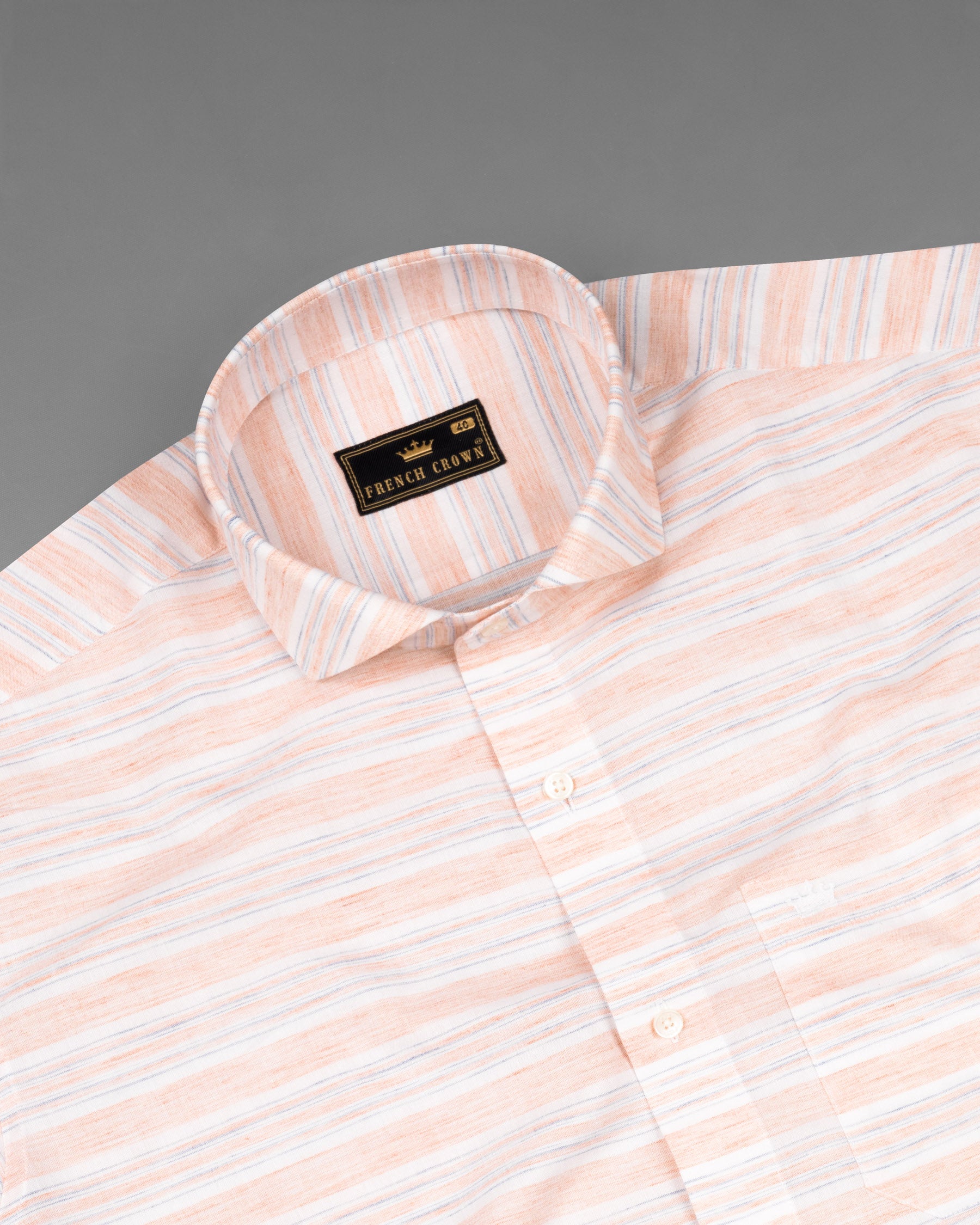 Desert Sand and Amour Striped Chambray Textured Premium Cotton Shirt 7140-CA-38,7140-CA-H-38,7140-CA-39,7140-CA-H-39,7140-CA-40,7140-CA-H-40,7140-CA-42,7140-CA-H-42,7140-CA-44,7140-CA-H-44,7140-CA-46,7140-CA-H-46,7140-CA-48,7140-CA-H-48,7140-CA-50,7140-CA-H-50,7140-CA-52,7140-CA-H-52