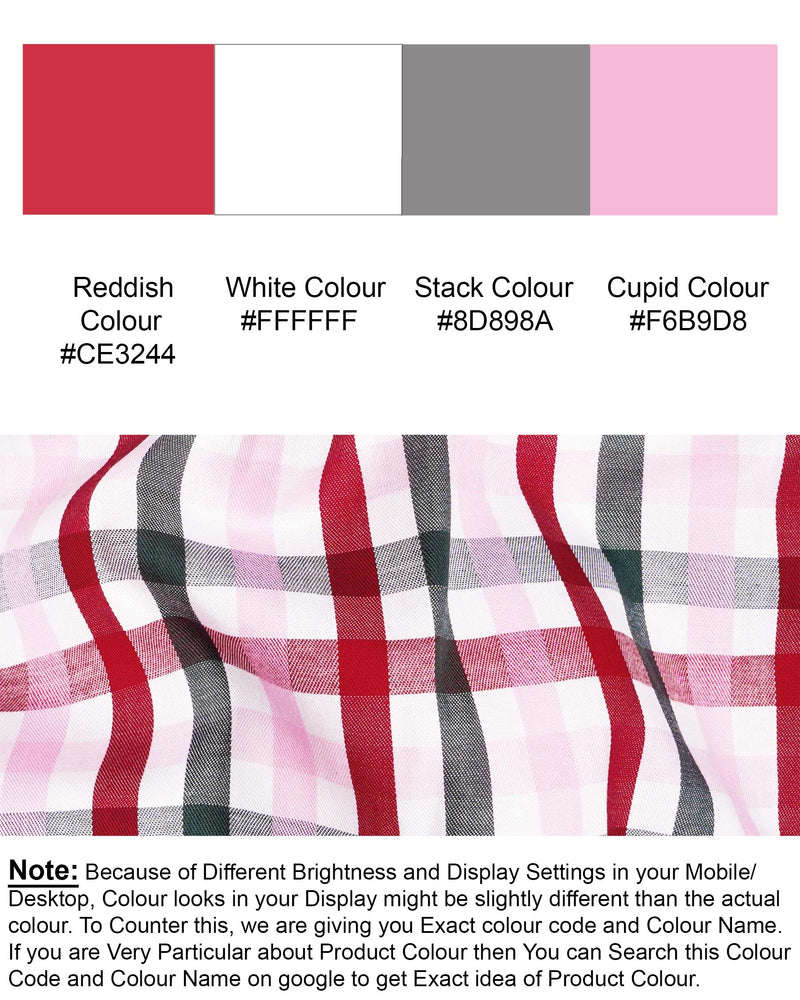 Reddish with White Plaid Twill Premium Cotton Shirt 7181-BD-MN-38,7181-BD-MN-H-38,7181-BD-MN-39,7181-BD-MN-H-39,7181-BD-MN-40,7181-BD-MN-H-40,7181-BD-MN-42,7181-BD-MN-H-42,7181-BD-MN-44,7181-BD-MN-H-44,7181-BD-MN-46,7181-BD-MN-H-46,7181-BD-MN-48,7181-BD-MN-H-48,7181-BD-MN-50,7181-BD-MN-H-50,7181-BD-MN-52,7181-BD-MN-H-52