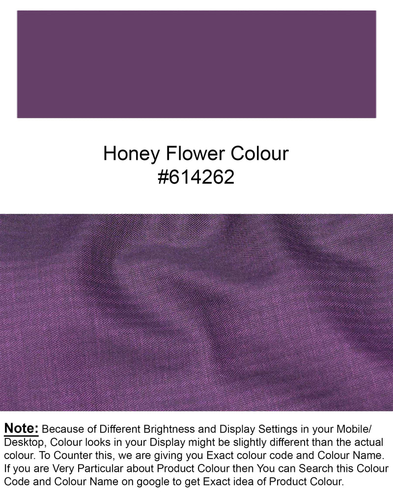 Honey Flower Herringbone Shirt