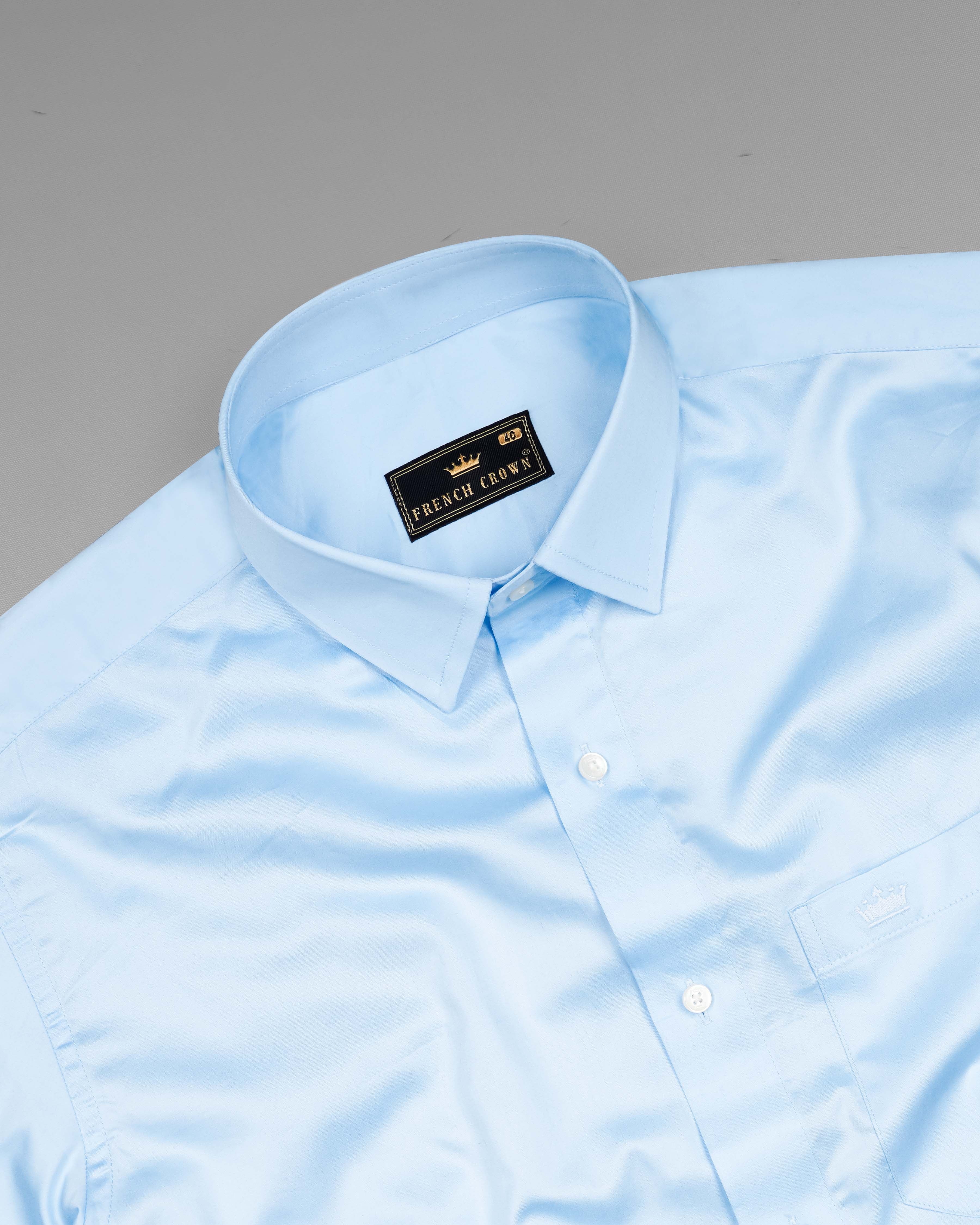 Mabel Blue Super Soft Premium Cotton Shirt