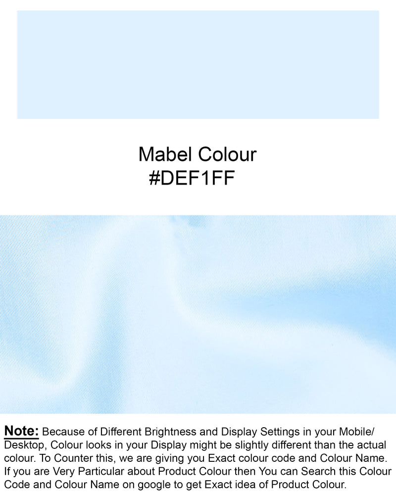 Mabel Blue Super Soft Premium Cotton Shirt