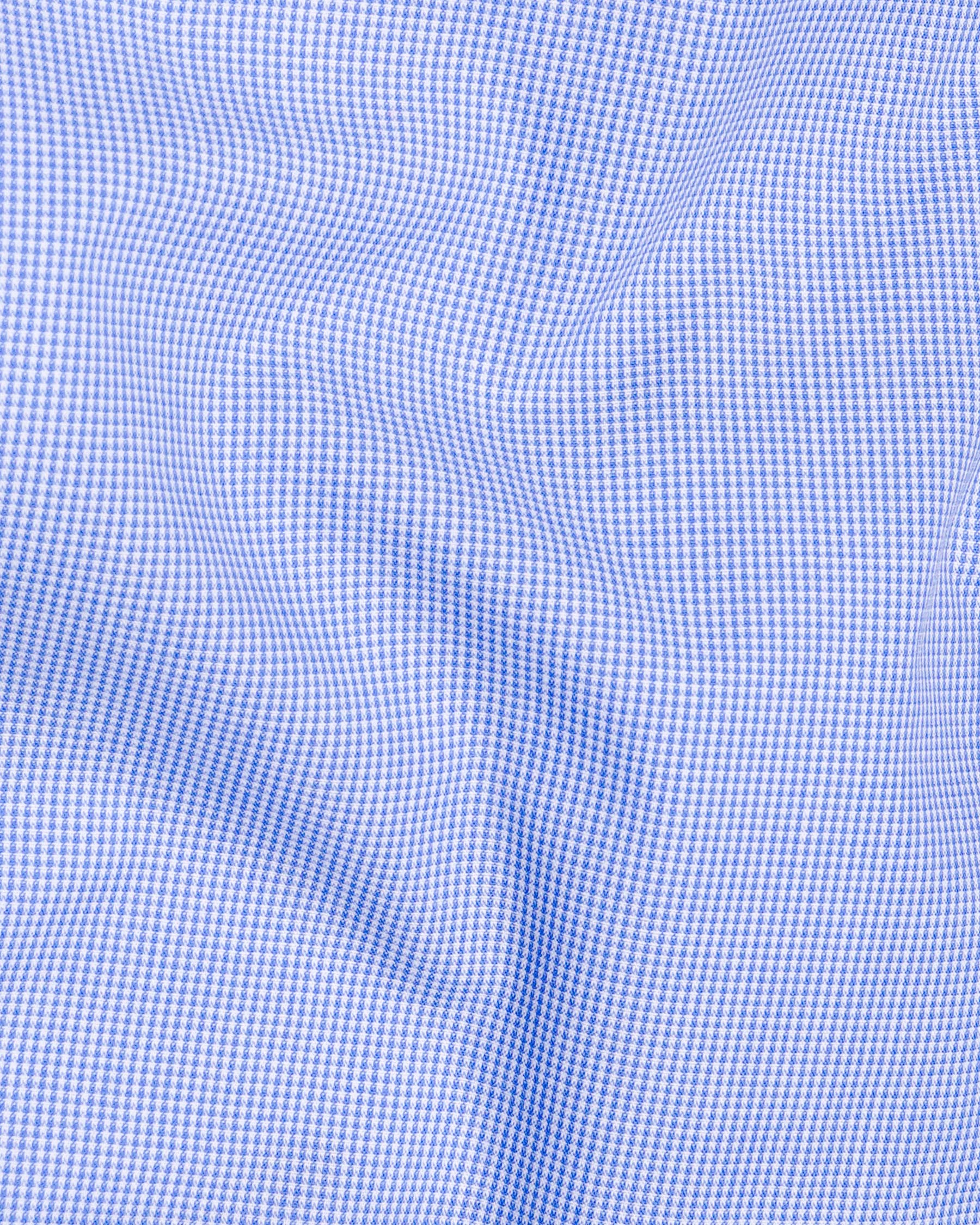 Havelock Blue and White Premium Cotton Shirt