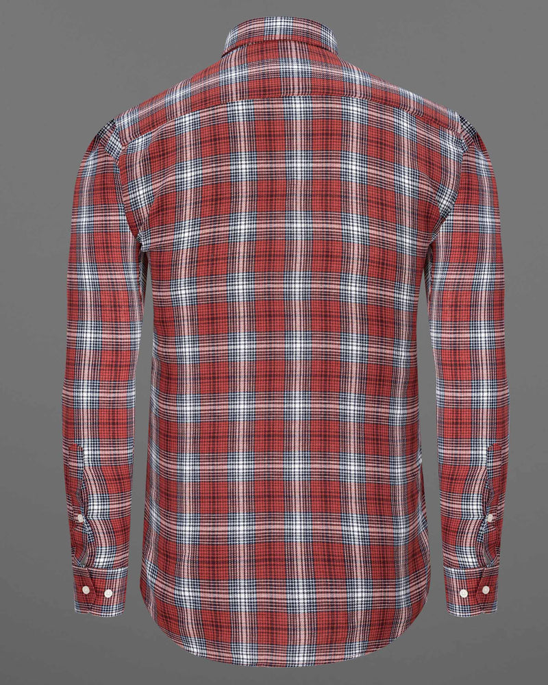 Crail Twill Plaid Premium Cotton Shirt