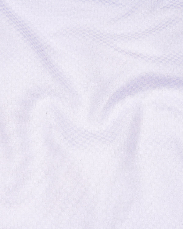 Quartz Dobby Textured Premium Giza Cotton Shirt