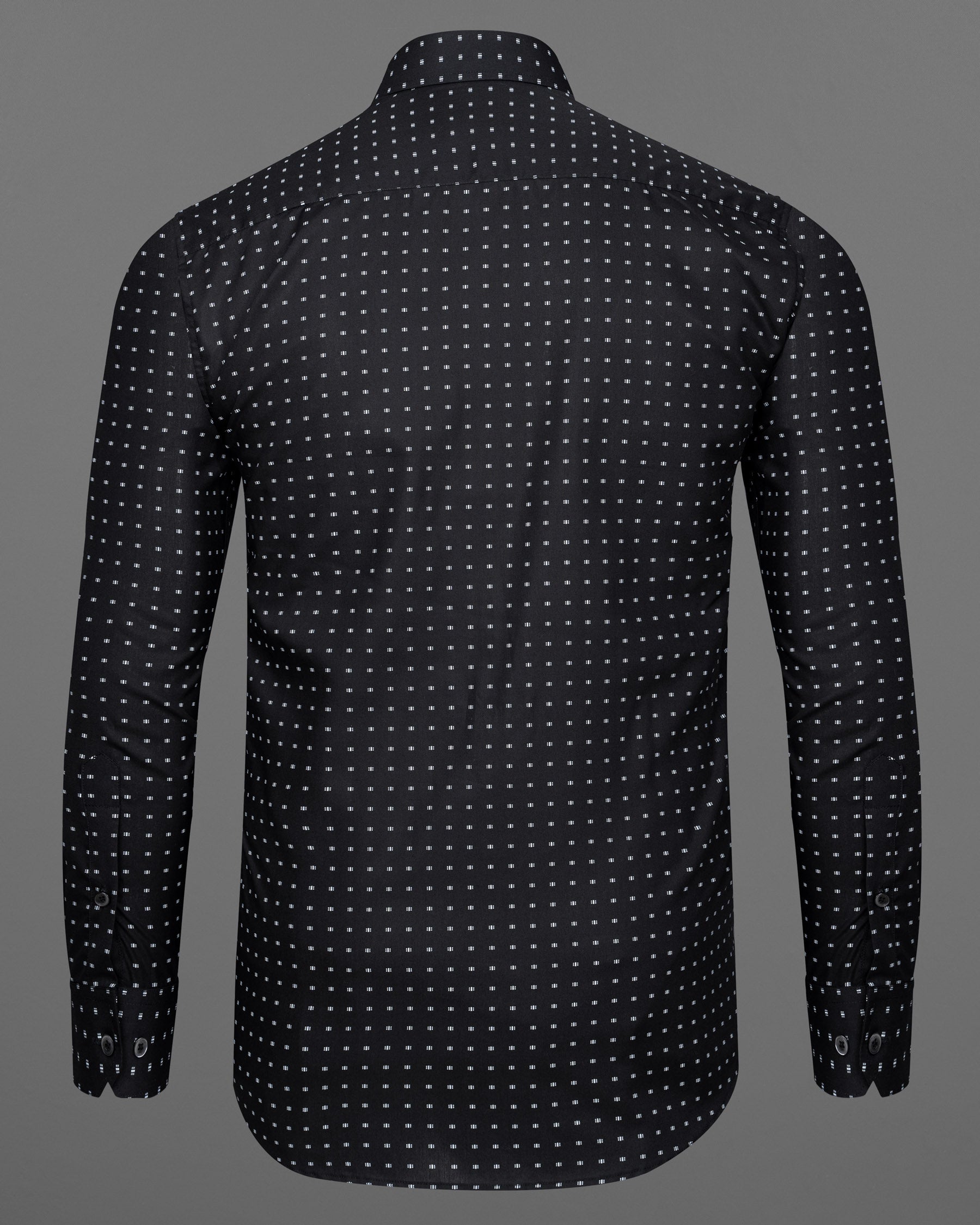 Midnight Moss Printed Premium Cotton Shirt