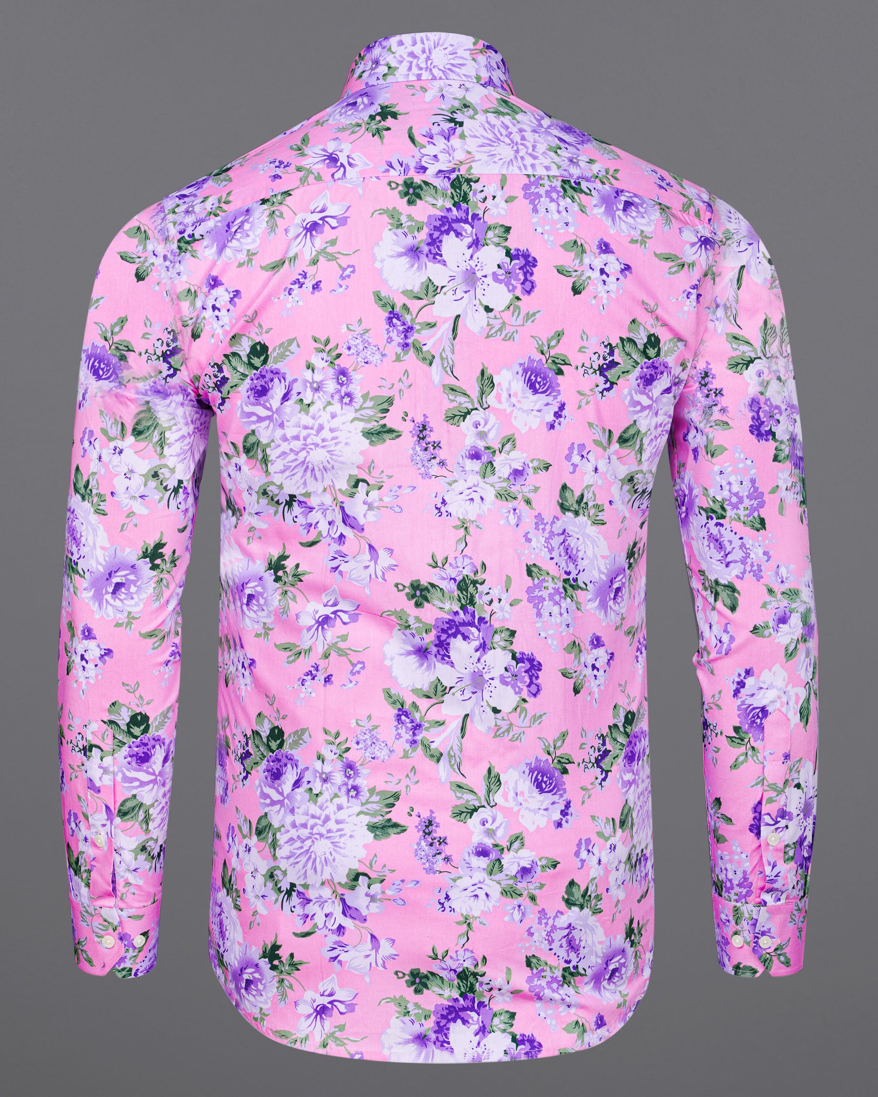 Cherry Blossom Floral Printed Premium Cotton Shirt