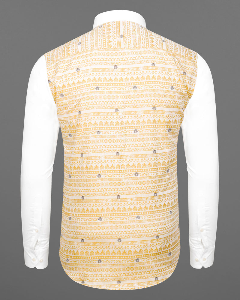 Apache Brown Tribal Jacquard Textured with White Collar and Sleeves Premium Giza Cotton Designer Shirt 7438-WCC-38, 7438-WCC-H-38, 7438-WCC-39, 7438-WCC-H-39, 7438-WCC-40, 7438-WCC-H-40, 7438-WCC-42, 7438-WCC-H-42, 7438-WCC-44, 7438-WCC-H-44, 7438-WCC-46, 7438-WCC-H-46, 7438-WCC-48, 7438-WCC-H-48, 7438-WCC-50, 7438-WCC-H-50, 7438-WCC-52, 7438-WCC-H-52