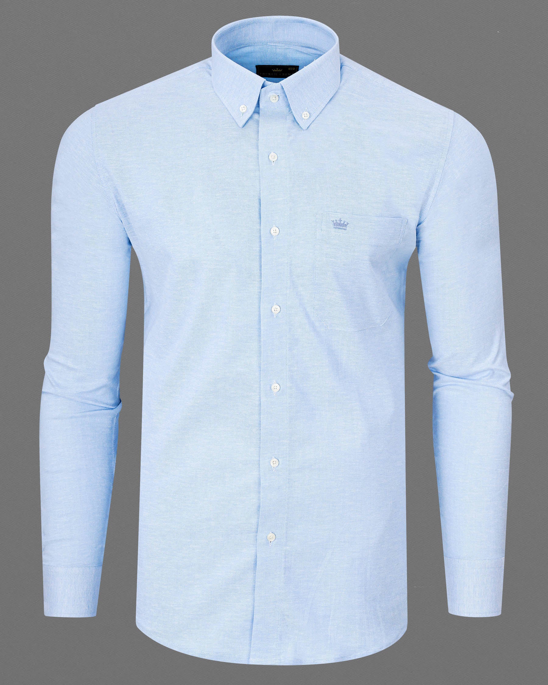 Lavender Blue Royal Oxford Shirt  7455-BD-38, 7455-BD-H-38, 7455-BD-39, 7455-BD-H-39, 7455-BD-40, 7455-BD-H-40, 7455-BD-42, 7455-BD-H-42, 7455-BD-44, 7455-BD-H-44, 7455-BD-46, 7455-BD-H-46, 7455-BD-48, 7455-BD-H-48, 7455-BD-50, 7455-BD-H-50, 7455-BD-52, 7455-BD-H-52